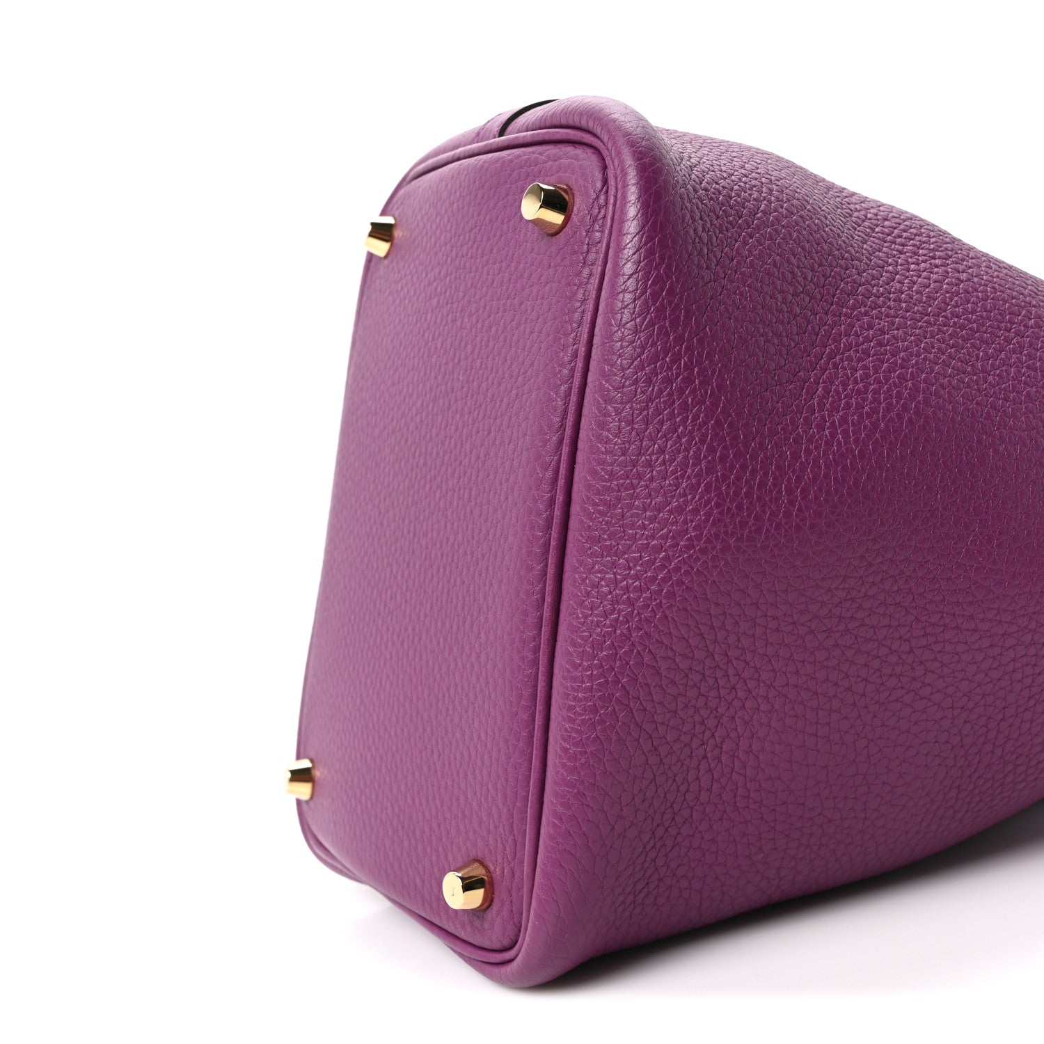 HERMES PICOTIN LOCK PM 18 ULTRAVIOLET TAURILLON CLEMENCE GOLD HARDWARE