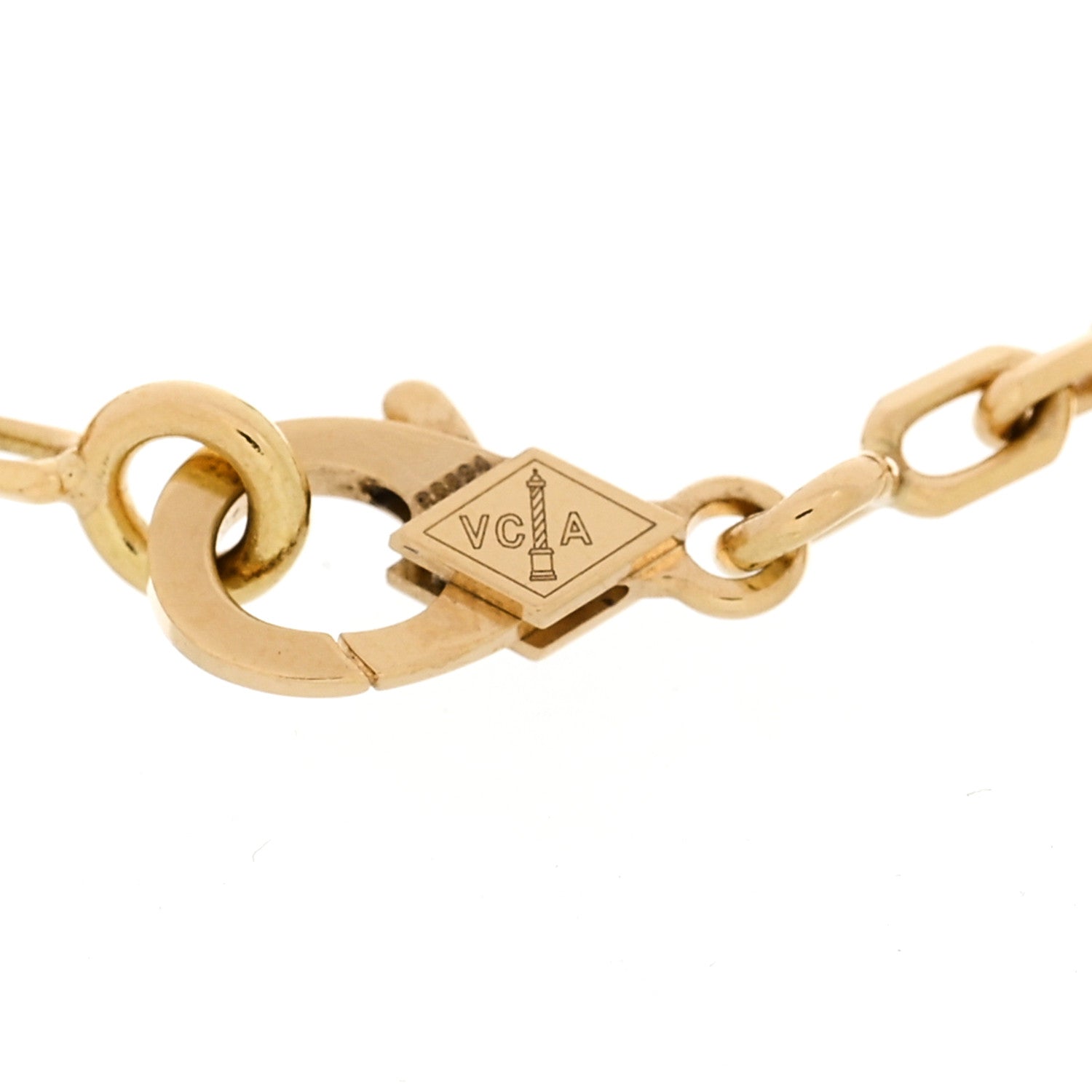 ヴァンクリーフ&アーペル ヴィンテージアルハンブラ 5モチーフ ブレスレット マザーオブパール 18K イエローゴールド VAN CLEEF & ARPELS VINTAGE ALHAMBRA 5 MOTIFS BRACELET MOTHER OF PEARL 18K YELLOW GOLD