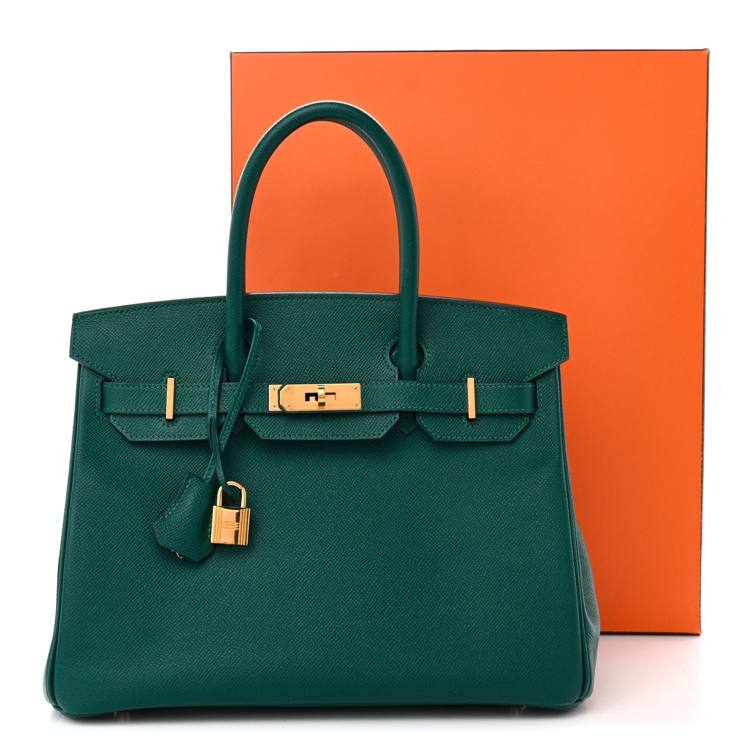 エルメス バーキン 30 Malachite エプソン ゴールド金具 HERMES BIRKIN 30 MALACHITE EPSOM GOLD HARDWARE