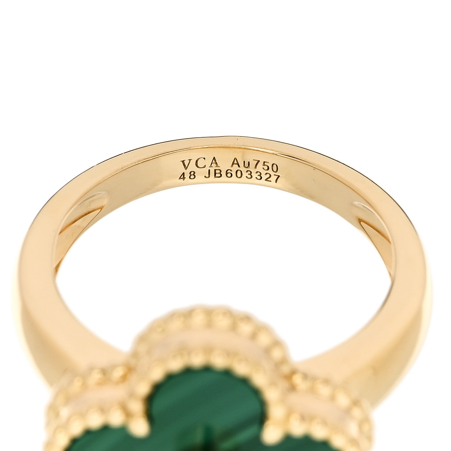 ヴァンクリーフ&アーペル ヴィンテージアルハンブラ リング マルチカラー 18K イエローゴールド VAN CLEEF & ARPELS VINTAGE ALHAMBRA RING MULTICOLOR 18K YELLOW GOLD