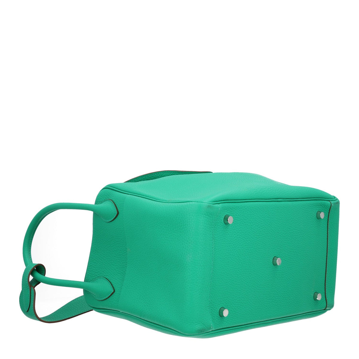 Hermès Lindy 34 Menthe Taurillon Clemence Silver Hardware
