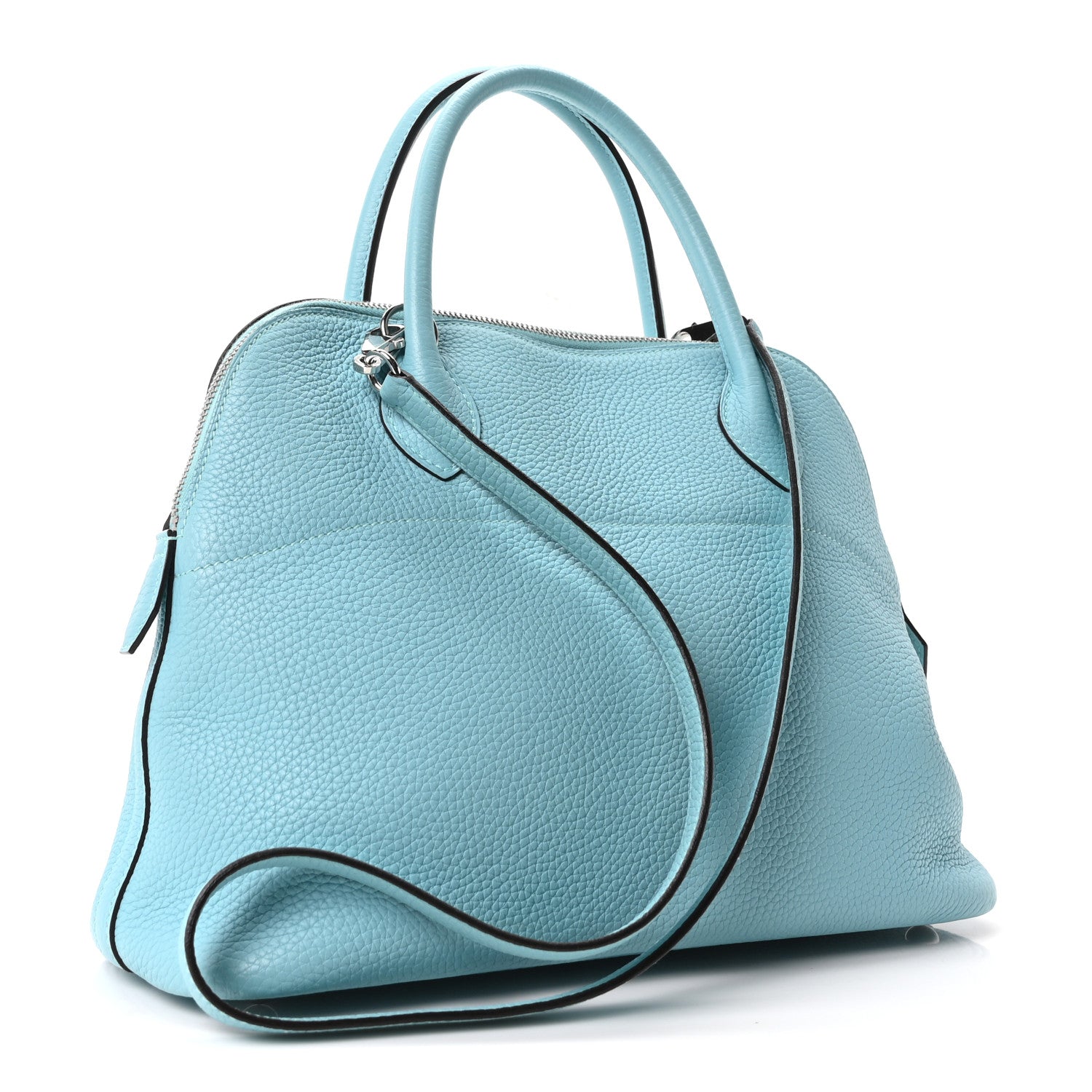 エルメス ボリード 31 Bleu Atoll トリヨンクレマンス シルバー金具 HERMES BOLIDE 31 BLEU ATOLL TAURILLON CLEMENCE SILVER HARDWARE