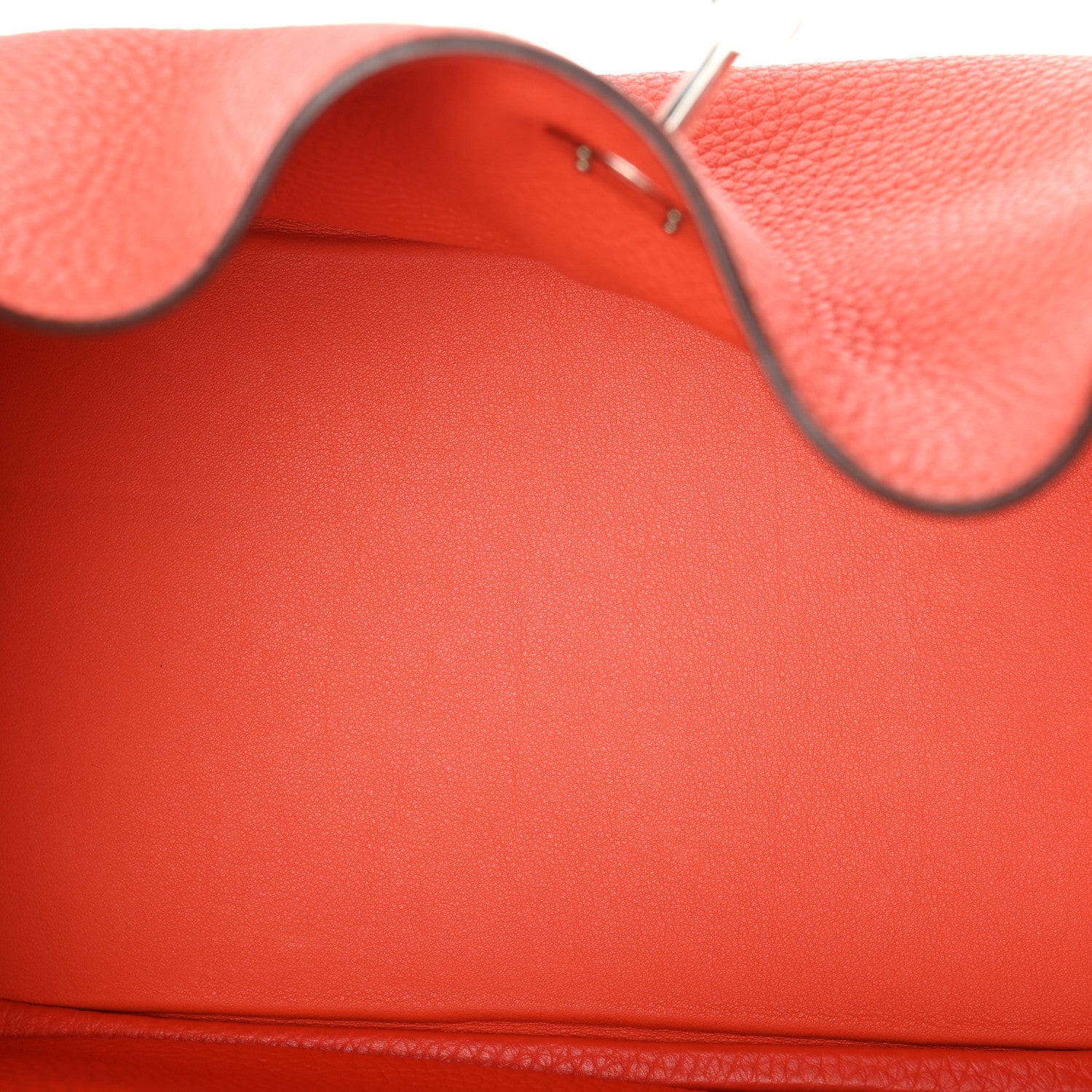 エルメス リンディ 26 Feu トリヨンクレマンス シルバー金具 HERMES LINDY 26 FEU TAURILLON CLEMENCE SILVER HARDWARE