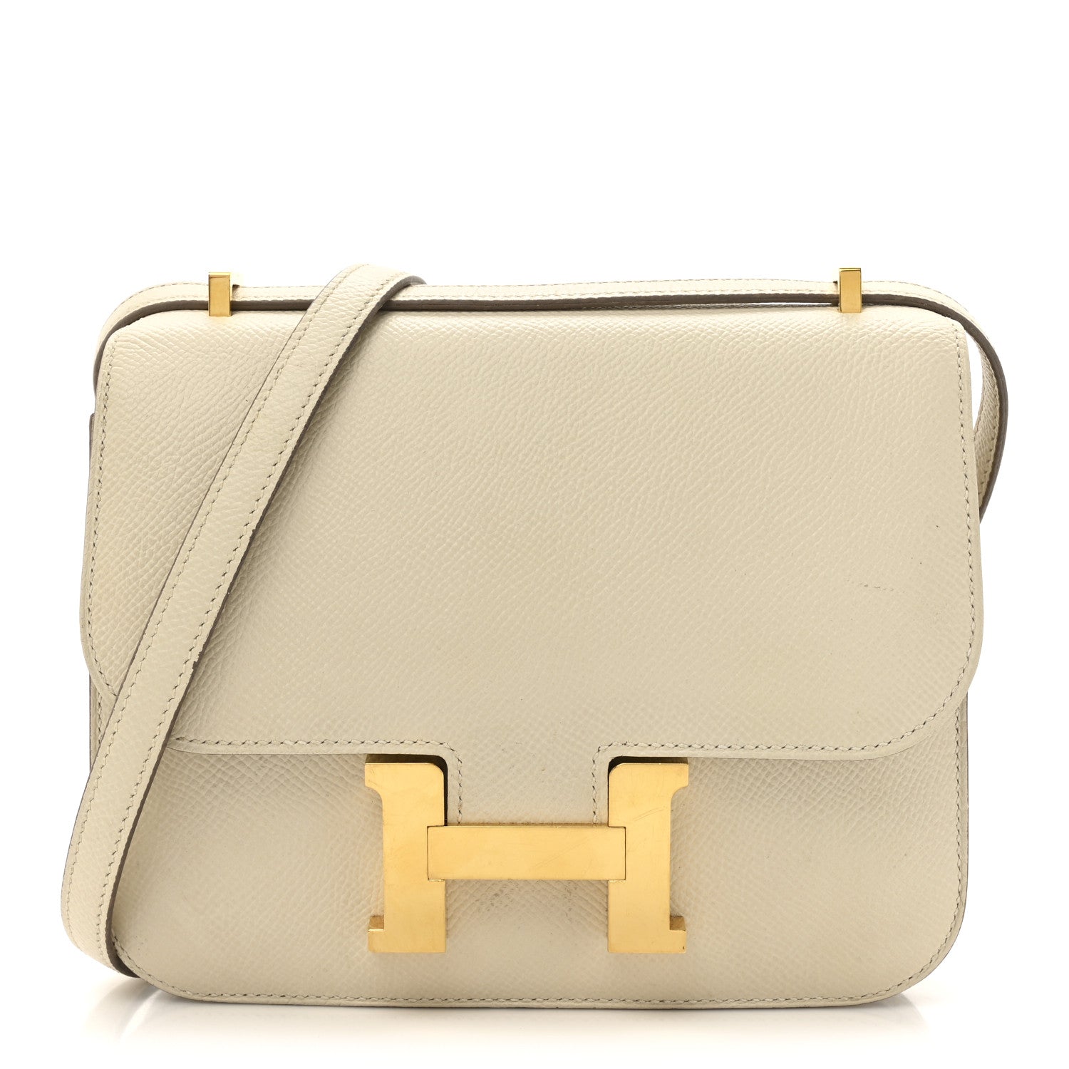 エルメス ミニコンスタンス 18 Craie エプソン ゴールド金具 HERMES MINI CONSTANCE 18 CRAIE EPSOM GOLD HARDWARE
