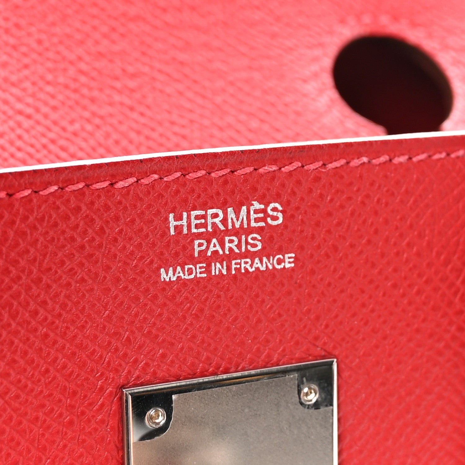 エルメス バーキン 30 Rouge Casaque エプソン シルバー金具 HERMES BIRKIN 30 ROUGE CASAQUE EPSOM SILVER HARDWARE
