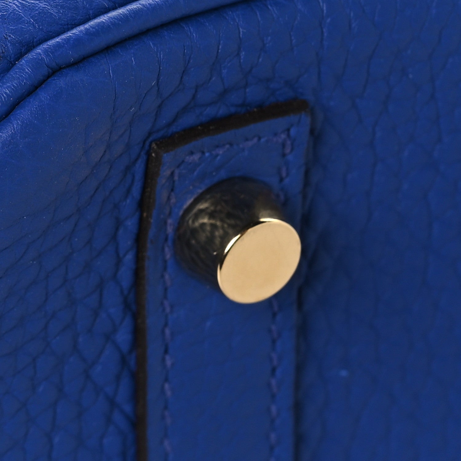 HERMES BIRKIN 30 BLEU ELECTRIQUE TOGO GOLD HARDWARE