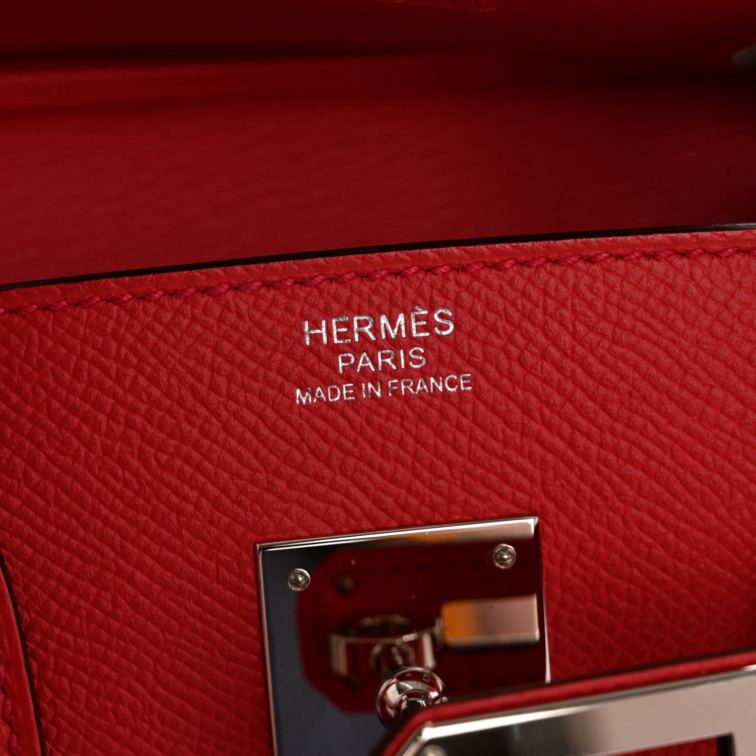 HERMES BIRKIN 30 PIVOINE EPSOM SILVER HARDWARE
