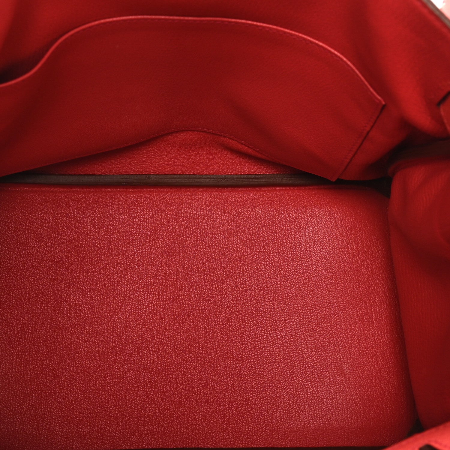 HERMES BIRKIN 30 GERANIUM TAURILLON CLEMENCE SILVER HARDWARE