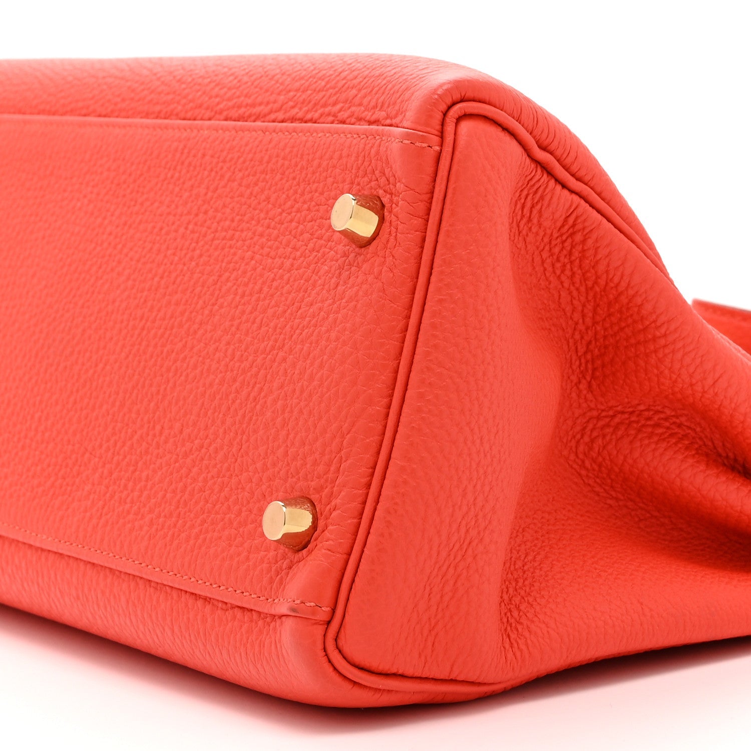 エルメス ケリー32 内縫い Capucine トゴ ゴールド金具 HERMES KELLY32 RETOURNE CAPUCINE TOGO GOLD HARDWARE