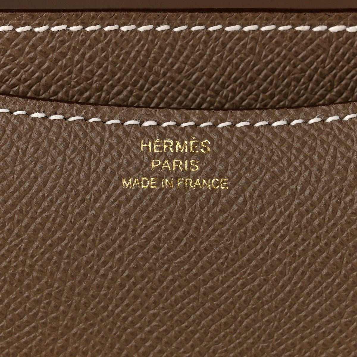 エルメス ミニコンスタンス 18 Etoupe エプソン ゴールド金具 HERMES MINI CONSTANCE 18 ETOUPE EPSOM GOLD HARDWARE