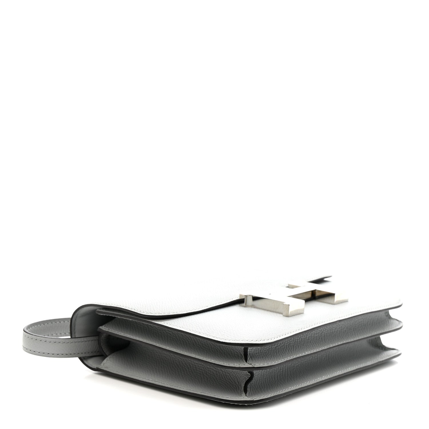 HERMES MINI CONSTANCE 18 BLEU GLACIER EPSOM SILVER HARDWARE