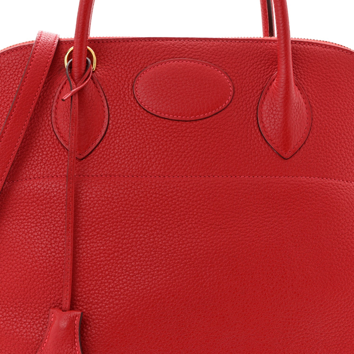 エルメス ボリード 35 Rouge Piment トリヨンクレマンス ローズゴールド金具 HERMES BOLIDE 35 ROUGE PIMENT TAURILLON CLEMENCE ROSE GOLD HARDWARE