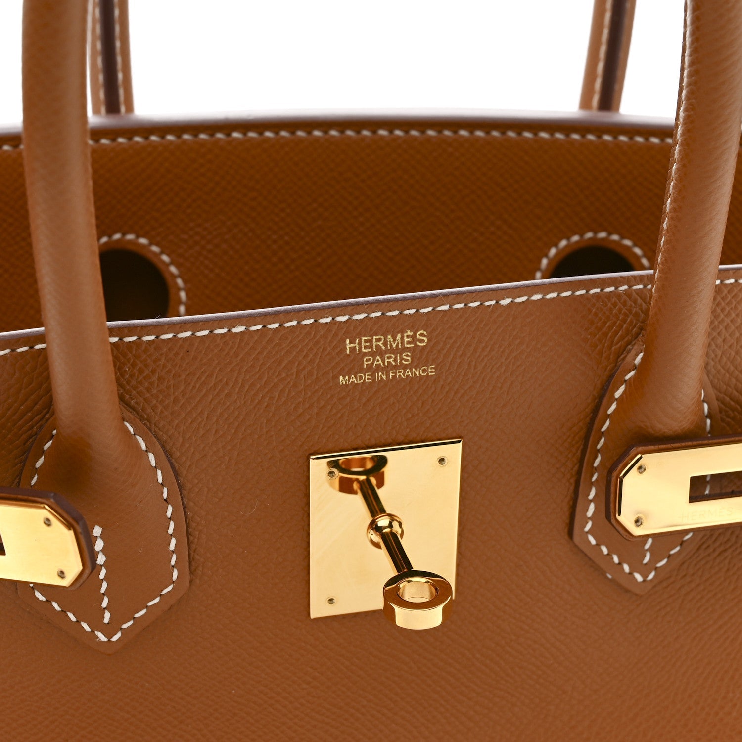 HERMES BIRKIN 30 GOLD EPSOM GOLD HARDWARE