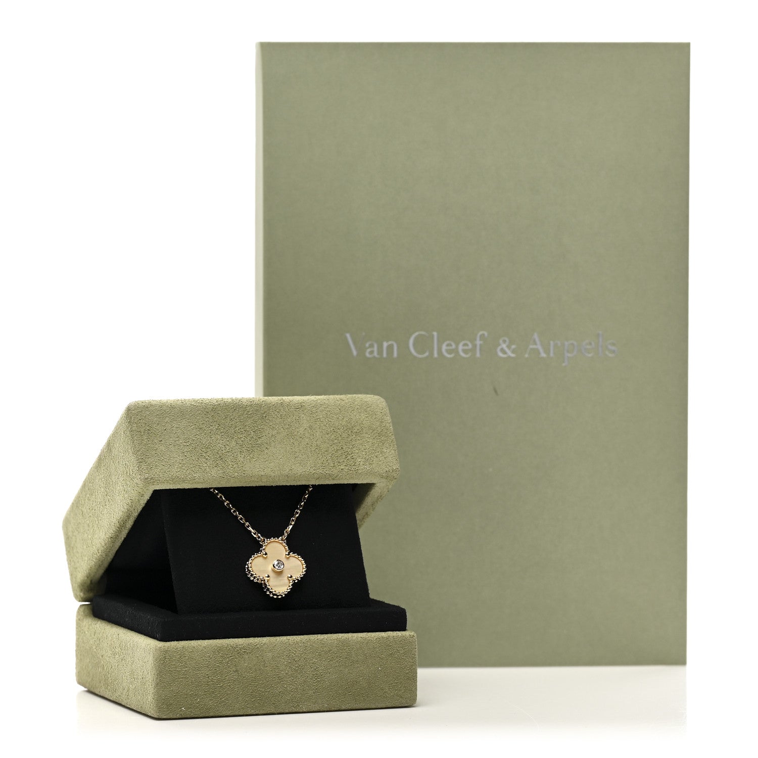 ヴァンクリーフ&アーペル ヴィンテージアルハンブラ ペンダントネックレス マルチカラー 18K イエローゴールド VAN CLEEF & ARPELS VINTAGE ALHAMBRA PENDANT NECKLACE MULTICOLOR 18K YELLOW GOLD