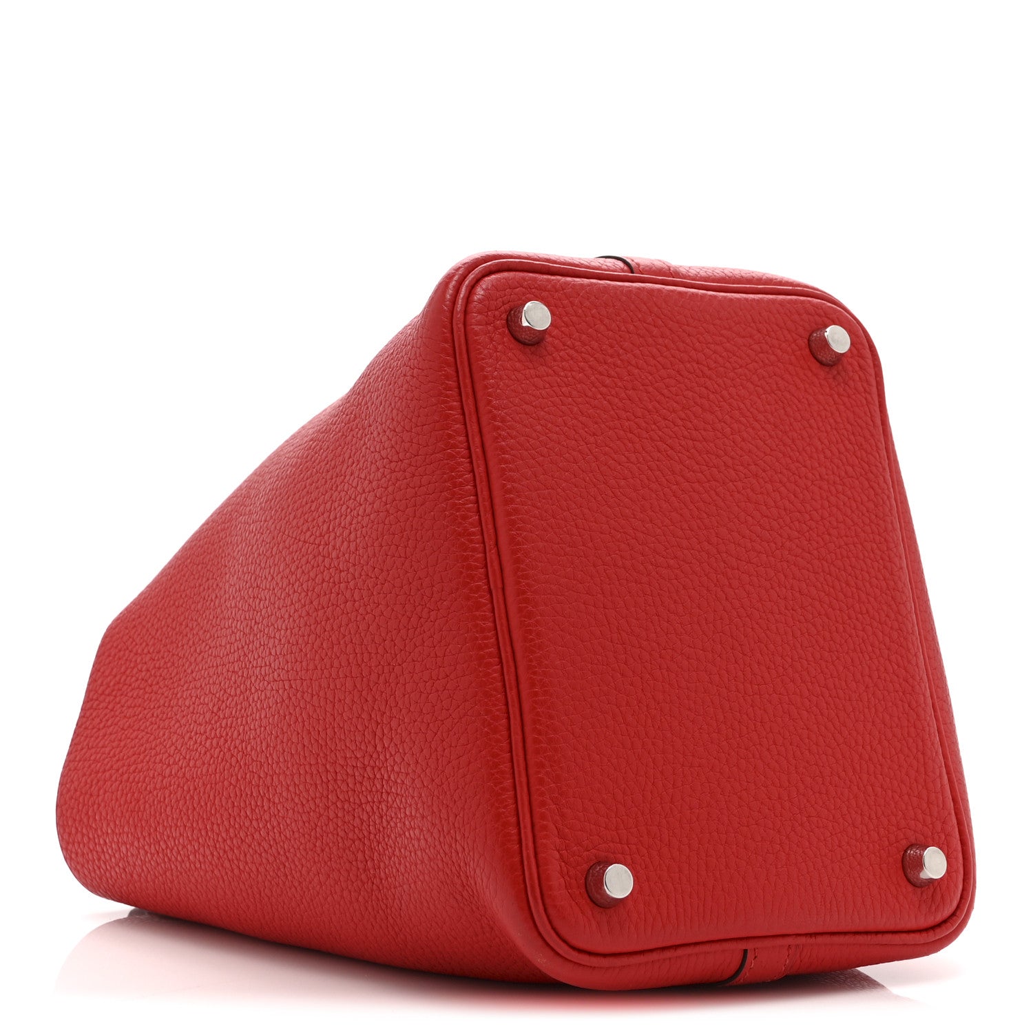 HERMES PICOTIN LOCK PM 18 ROUGE PIMENT TAURILLON MAURICE GOLD HARDWARE