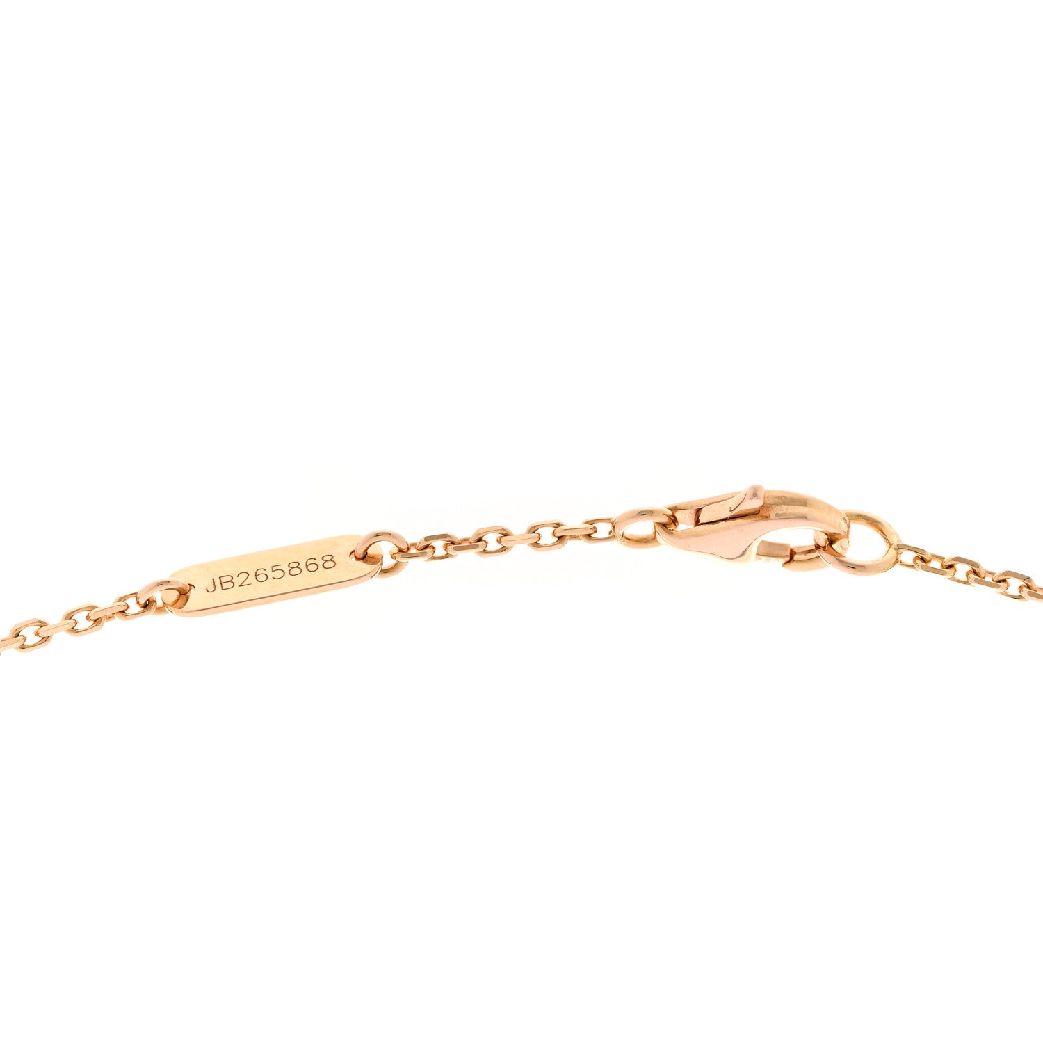 ヴァンクリーフ&アーペル ヴィンテージアルハンブラ ペンダントネックレス マルチカラー 18K ローズゴールド VAN CLEEF & ARPELS VINTAGE ALHAMBRA PENDANT NECKLACE MULTICOLOR 18K ROSE GOLD