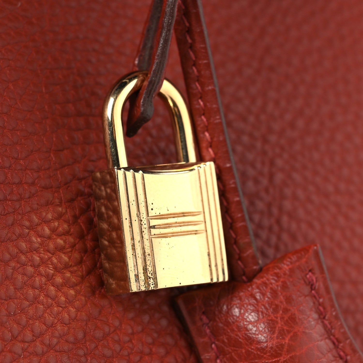 エルメス バーキン 35 ヴェルソ Brique Ebene トゴ ゴールド金具 HERMES BIRKIN 35 VERSO BRIQUE EBENE TOGO GOLD HARDWARE