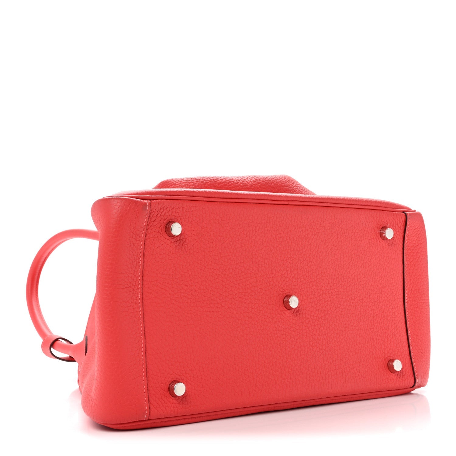 エルメス リンディ 34 Rouge Pivoine トリヨンクレマンス シルバー金具 HERMES LINDY 34 ROUGE PIVOINE TAURILLON CLEMENCE SILVER HARDWARE