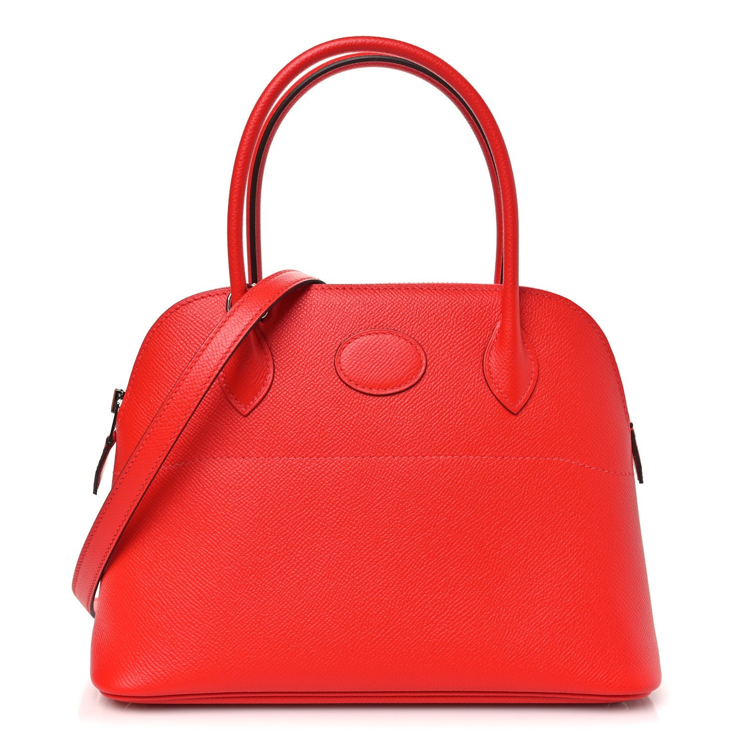 エルメス ボリード 27 Rouge De Coeur エプソン シルバー金具 HERMES BOLIDE 27 ROUGE DE COEUR EPSOM SILVER HARDWARE