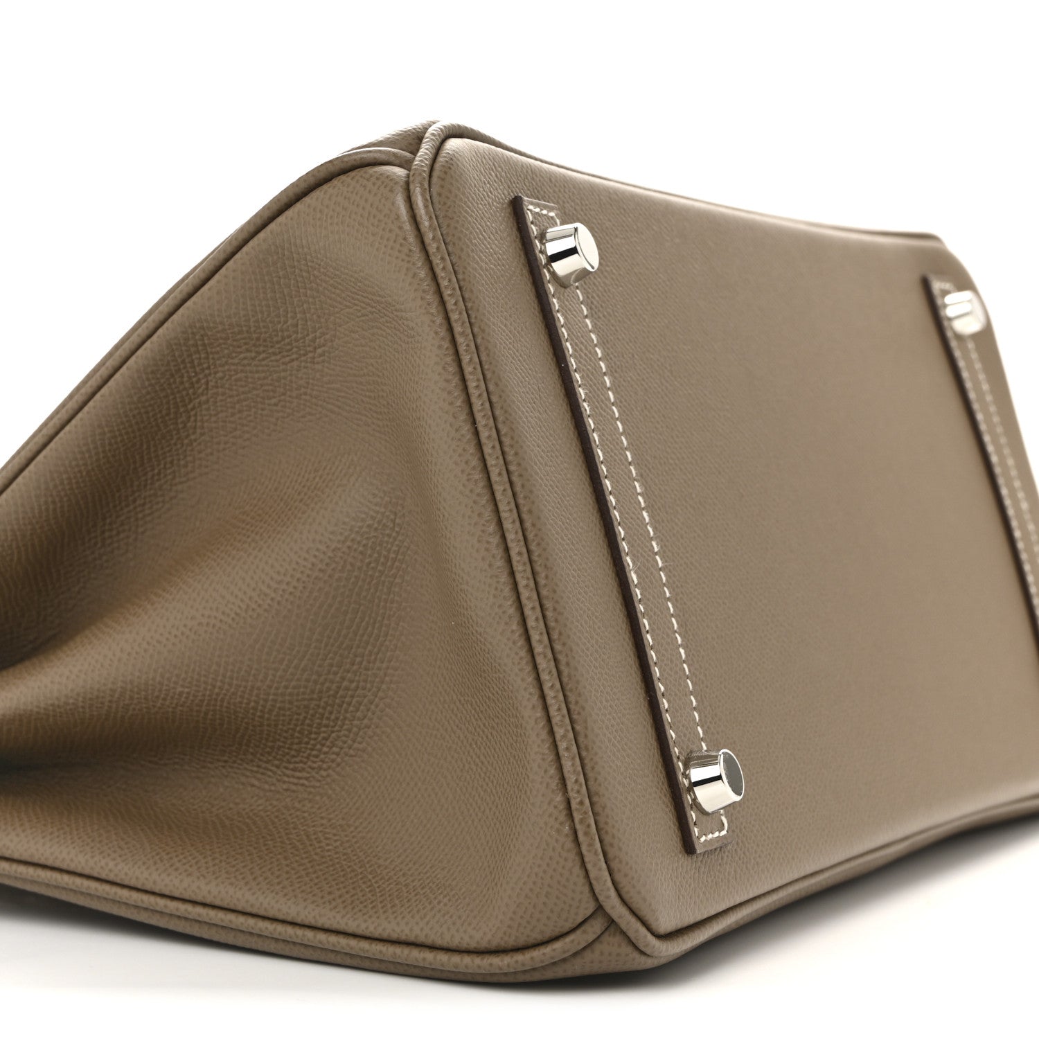 HERMES BIRKIN 30 ETOUPE EPSOM SILVER HARDWARE