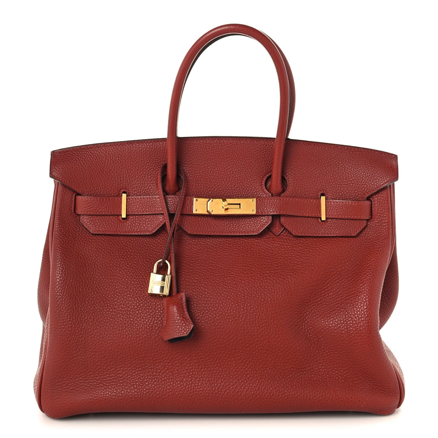 エルメス バーキン 35 ヴェルソ Brique Ebene トゴ ゴールド金具 HERMES BIRKIN 35 VERSO BRIQUE EBENE TOGO GOLD HARDWARE