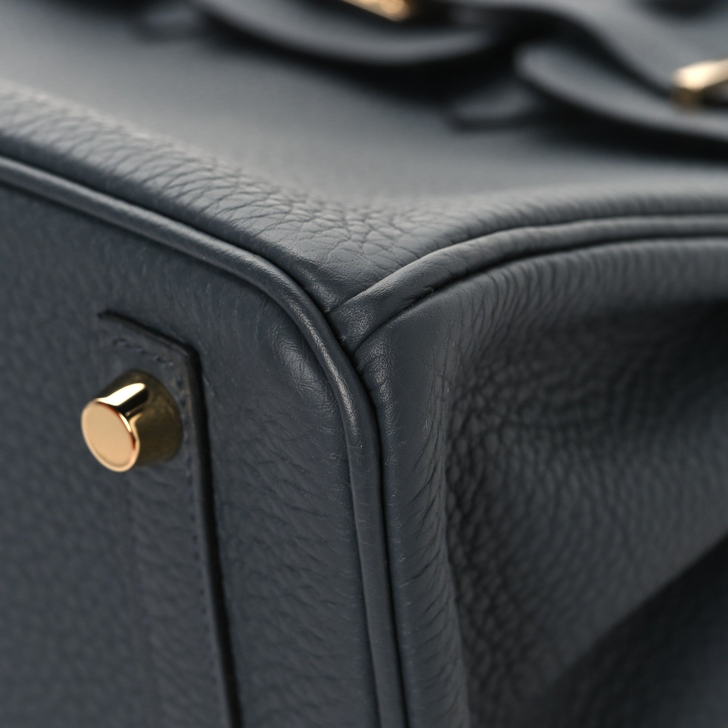 Hermès Birkin 25 Gris Misty Togo Gold Hardware