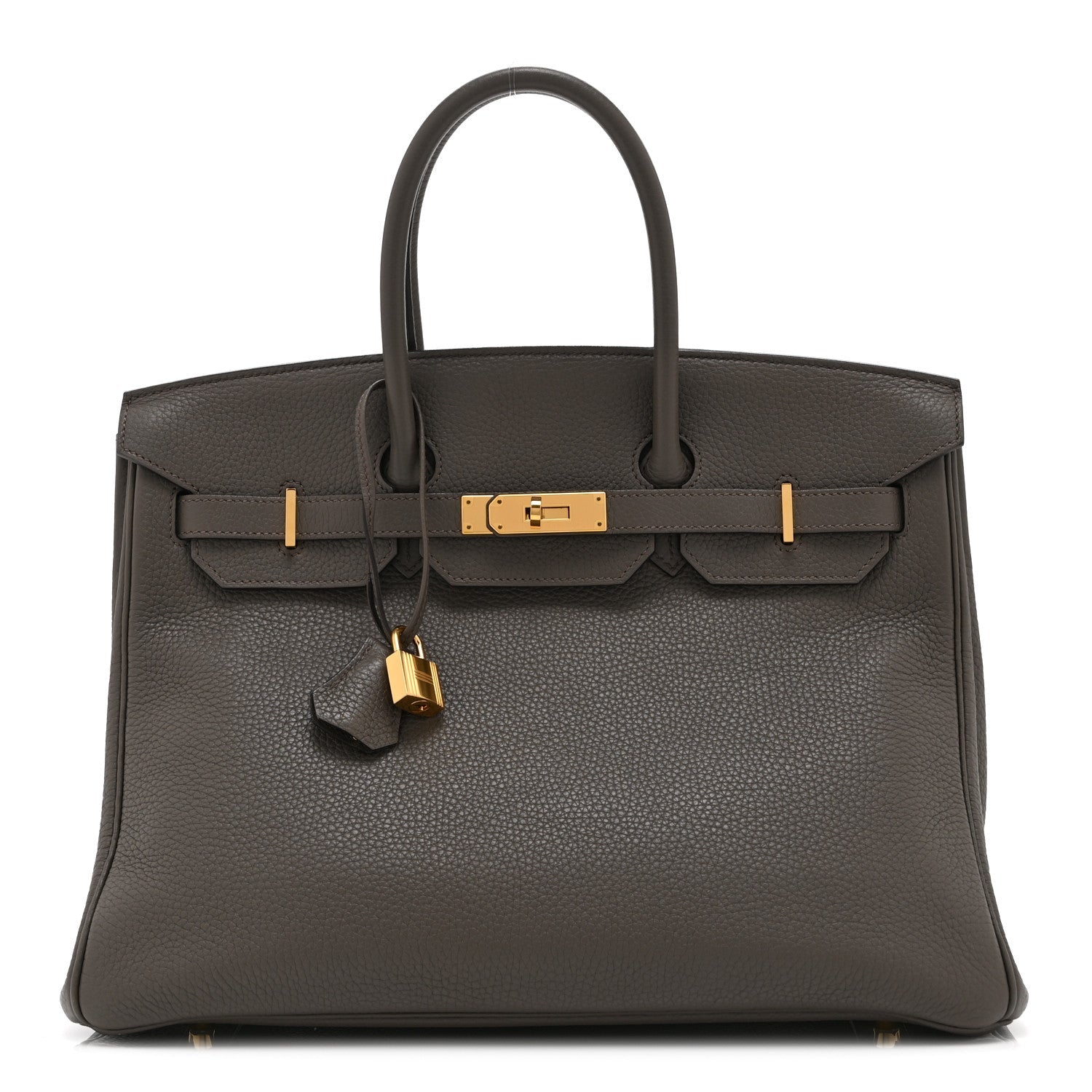 エルメス バーキン 35 Etain トリヨンクレマンス シルバー金具 HERMES BIRKIN 35 ETAIN TAURILLON CLEMENCE SILVER HARDWARE