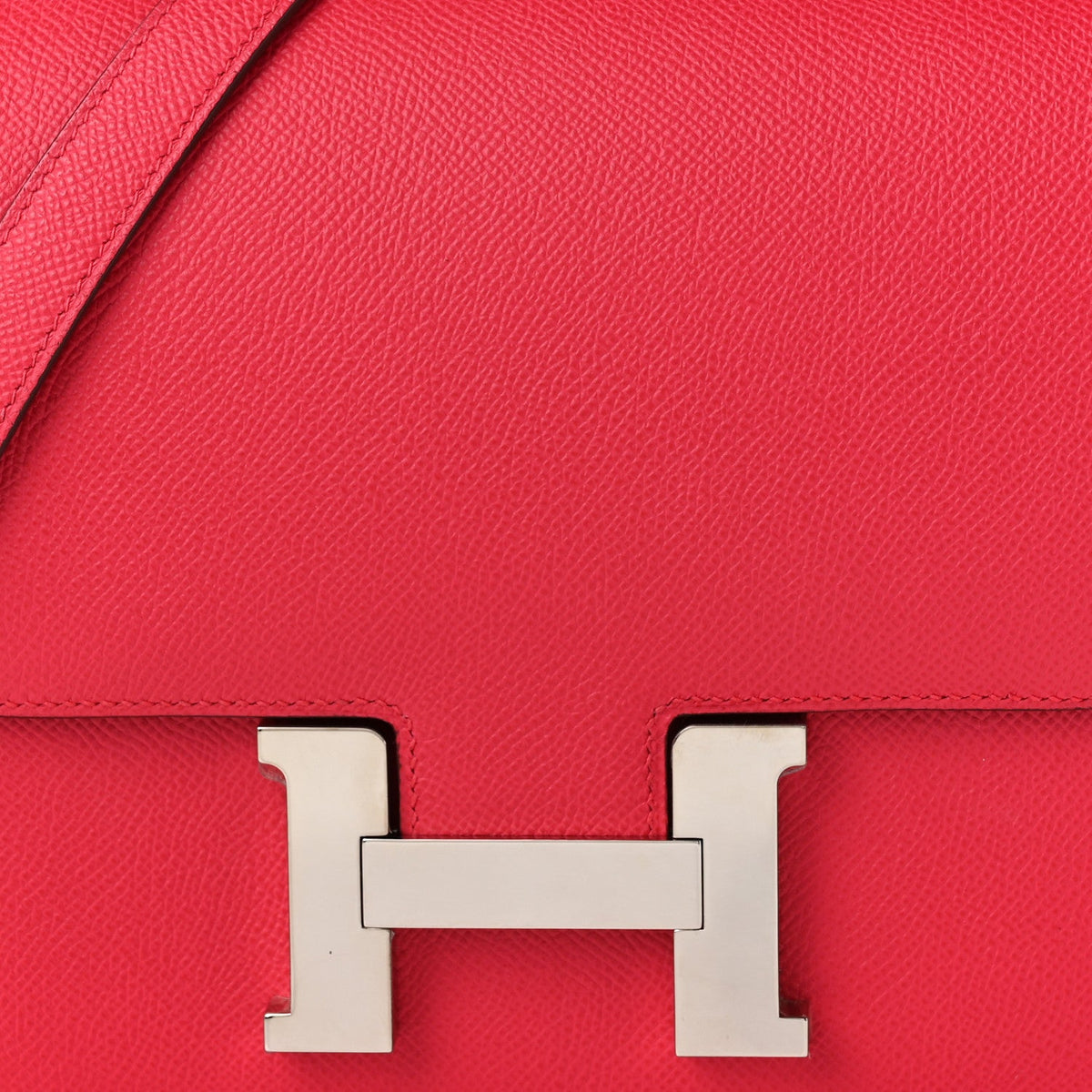 Hermès Constance 24 Rose Extreme Epsom Silver Hardware