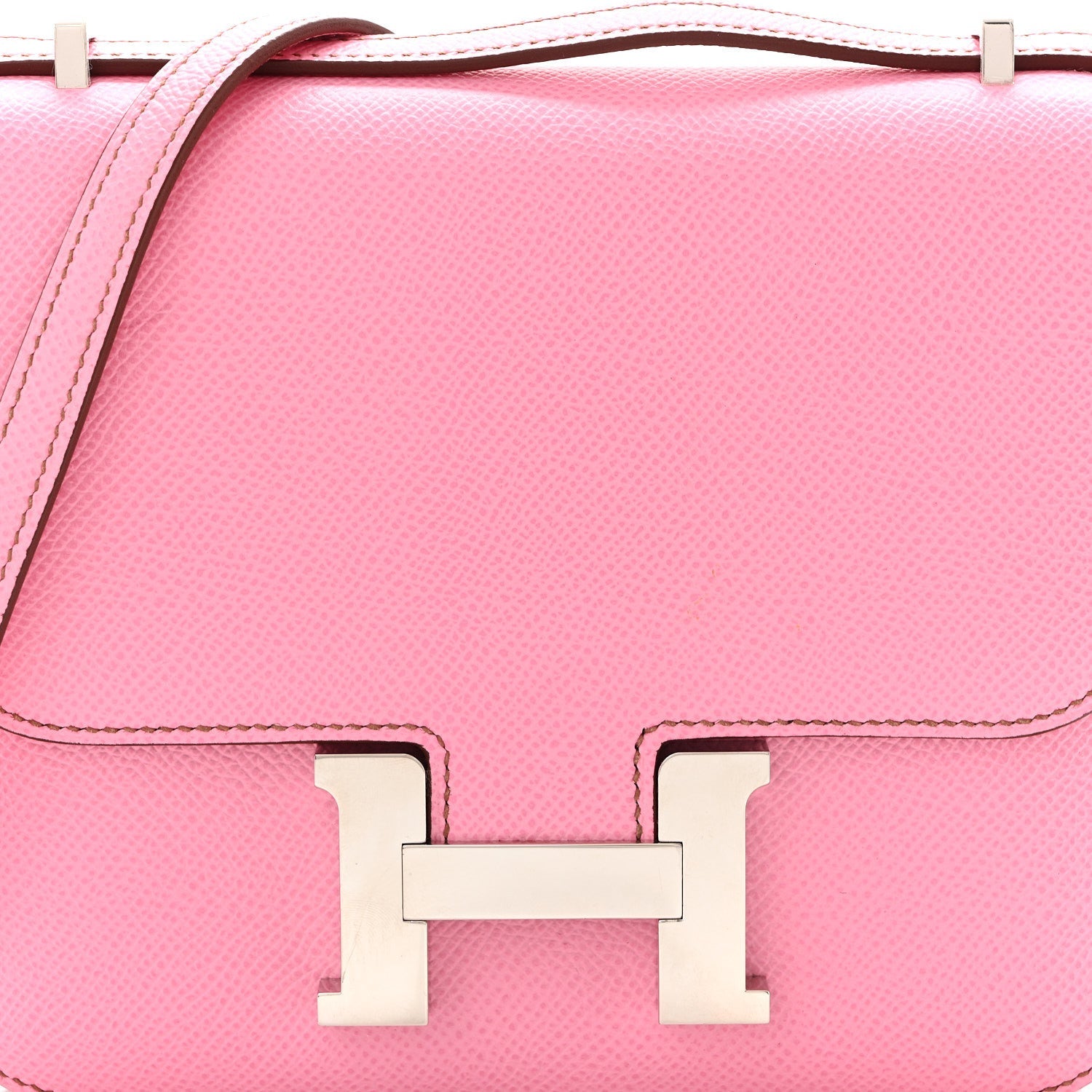 エルメス ミニコンスタンス 18 Bubblegum Pink エプソン シルバー金具 HERMES MINI CONSTANCE 18 BUBBLEGUM PINK EPSOM SILVER HARDWARE
