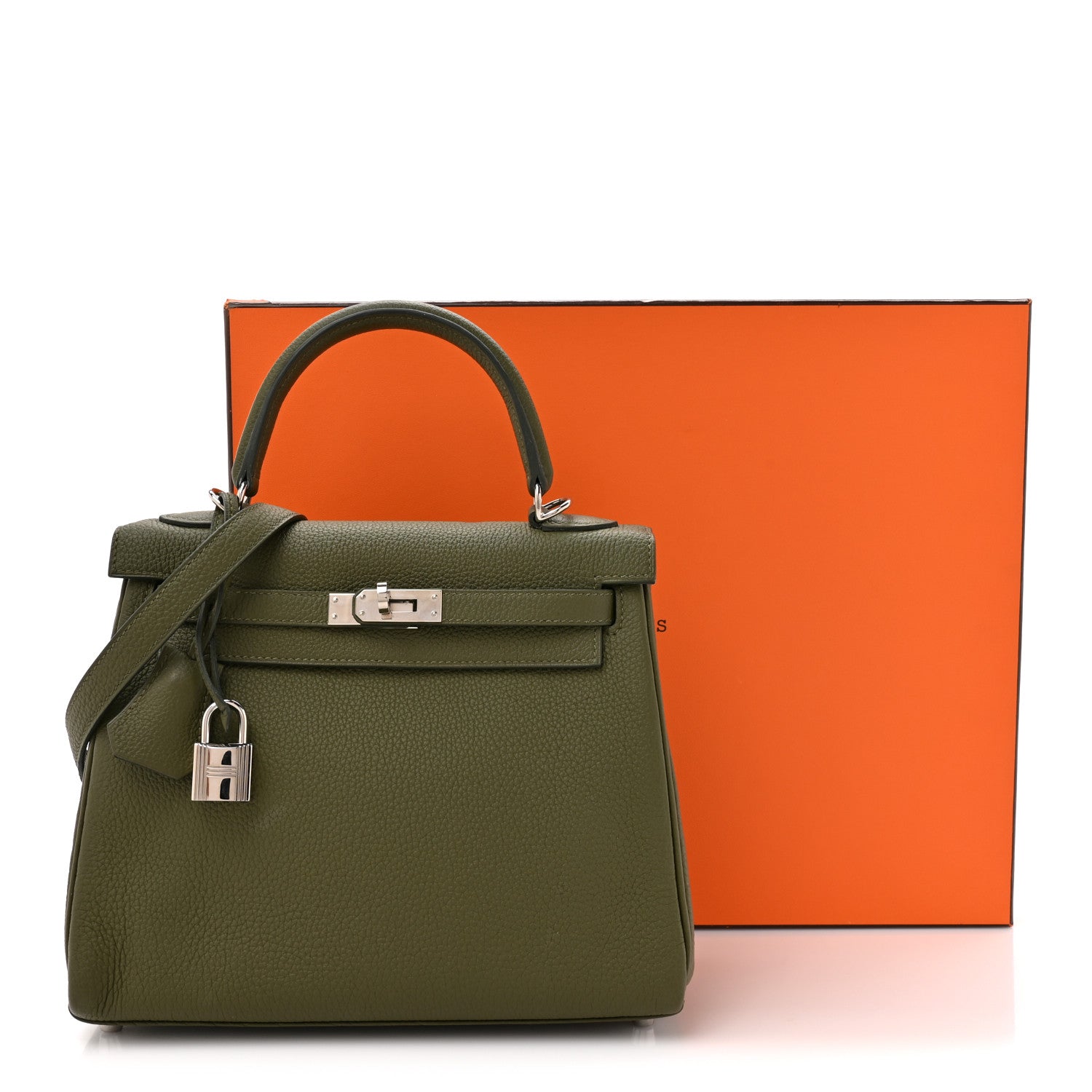 エルメス ケリー 25 内縫い Vert Veronesse トゴ シルバー金具 HERMES KELLY 25 RETOURNE VERT VERONESSE TOGO SILVER HARDWARE