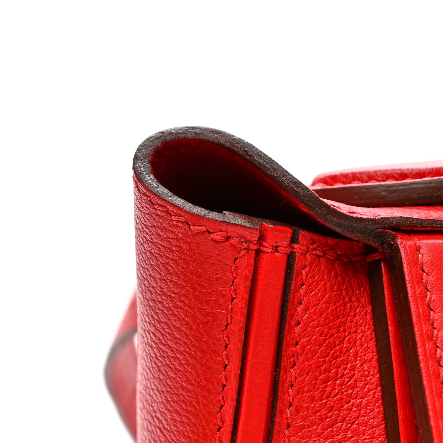 エルメス 24/24 ミニヴァンキャトル 21 Rouge De Coeur エバーカラー / スイフト ゴールド金具 HERMES 24/24 21 ROUGE DE COEUR EVERCOLOR / SWIFT GOLD HARDWARE