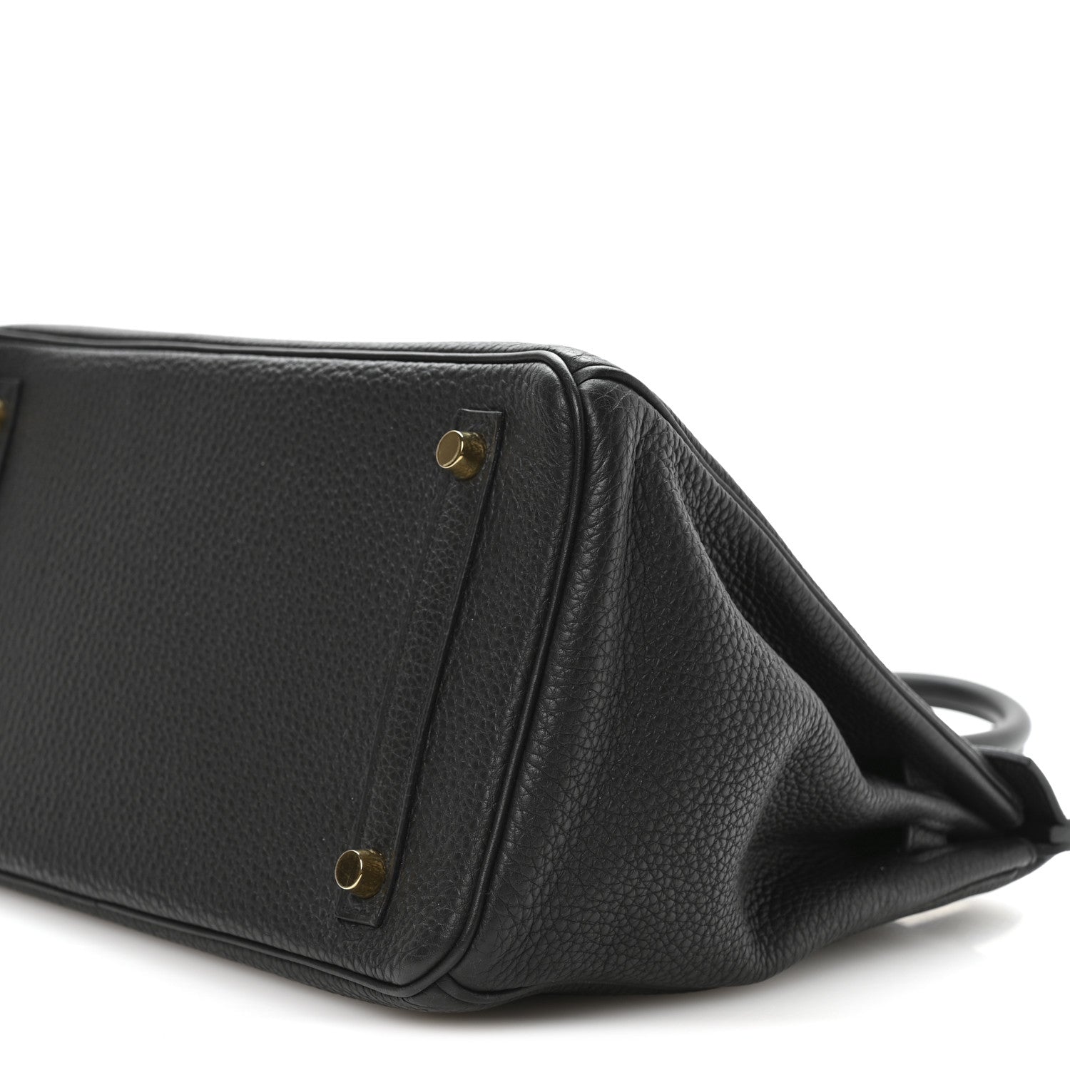 HERMES BIRKIN 30 BLACK TOGO GOLD HARDWARE