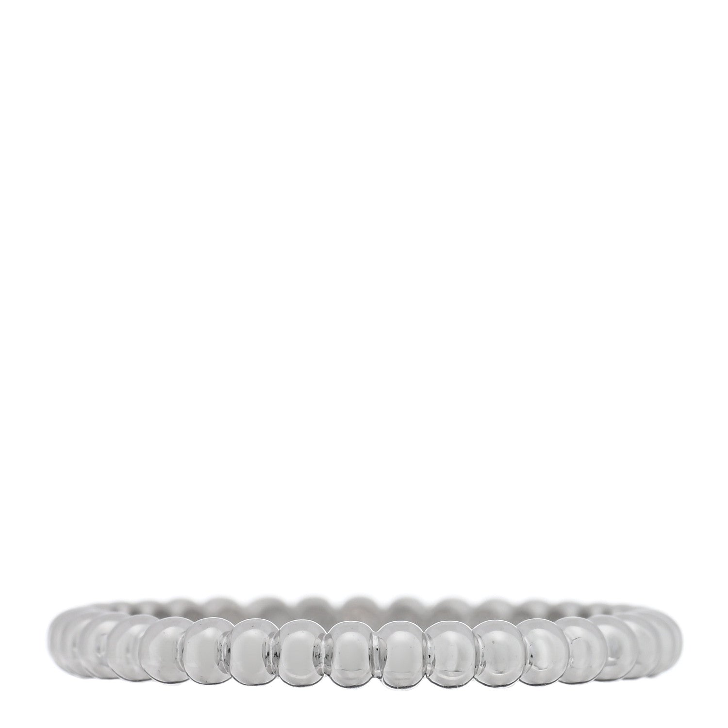 ヴァンクリーフ&アーペル スモール ペルレ リング 18K ホワイトゴールド VAN CLEEF & ARPELS SMALL PERLÉE RING 18K WHITE GOLD
