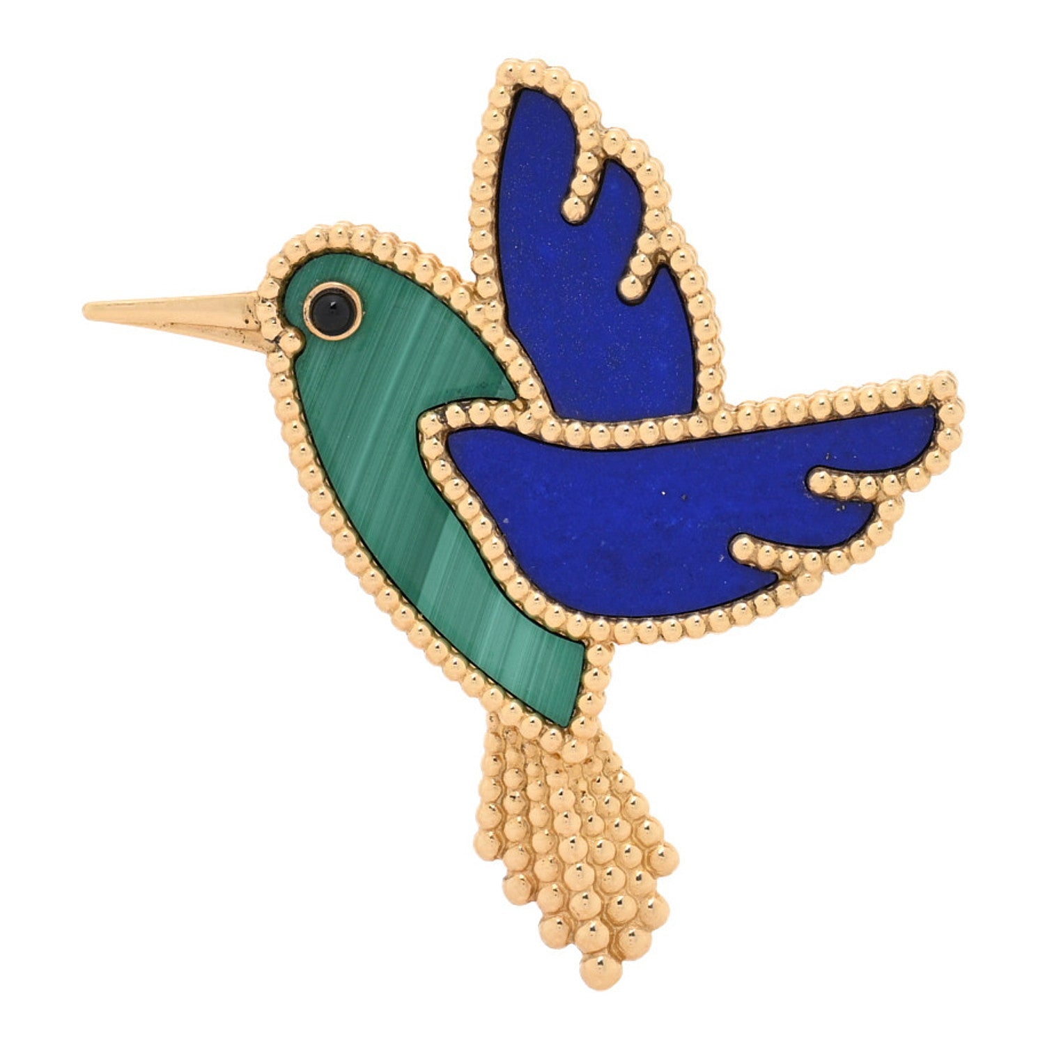 ヴァンクリーフ&アーペル ブローチ マルチカラー 18K イエローゴールド VAN CLEEF & ARPELS BROOCH MULTICOLOR 18K YELLOW GOLD