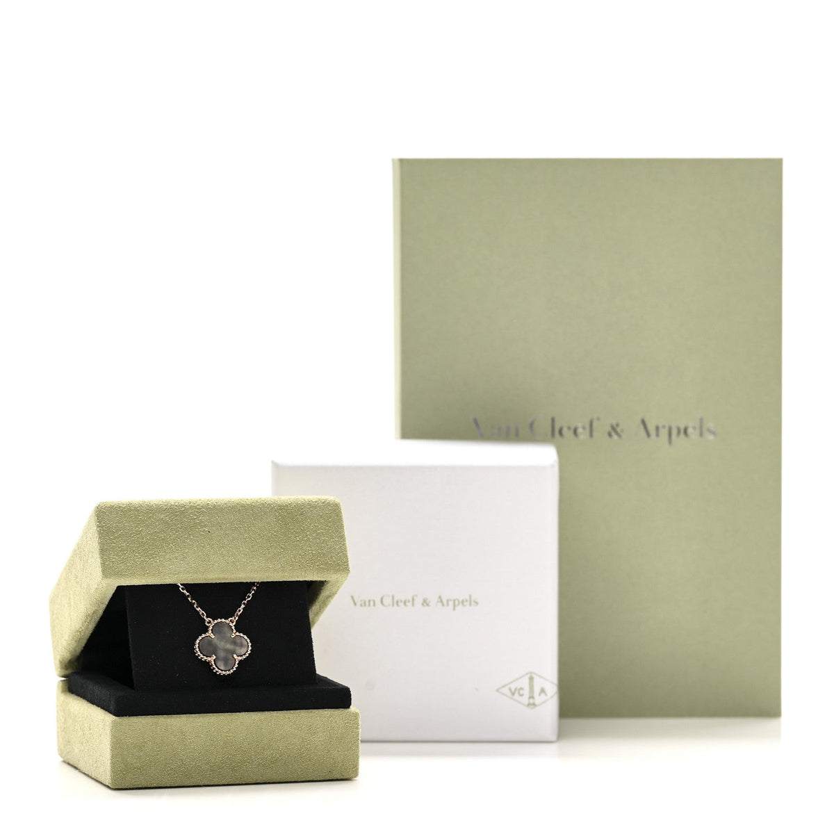 ヴァンクリーフ&アーペル ヴィンテージアルハンブラ ペンダントネックレス マザーオブパール 18K ローズゴールド VAN CLEEF & ARPELS VINTAGE ALHAMBRA PENDANT NECKLACE MOTHER OF PEARL 18K ROSE GOLD