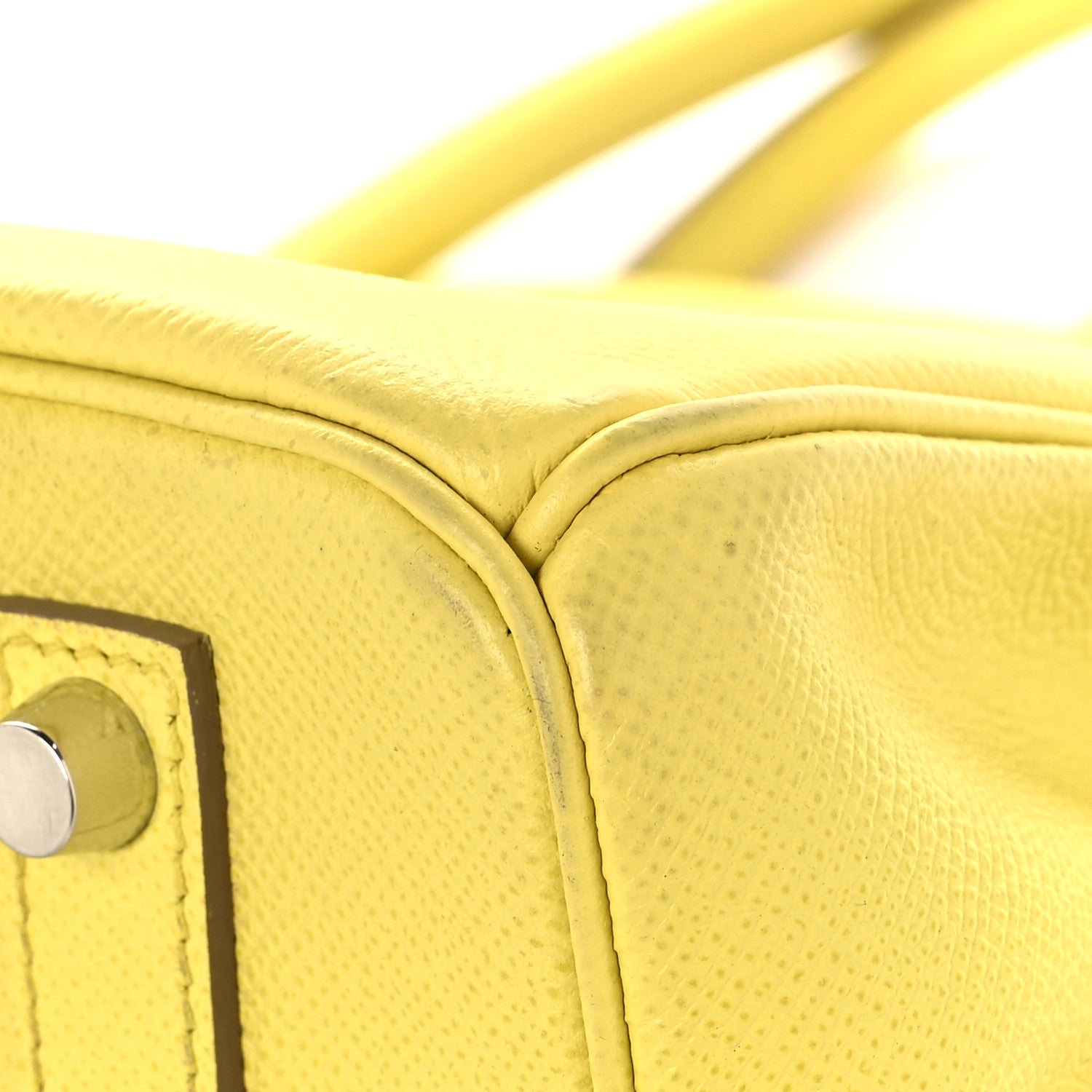 エルメス バーキン 35 Lime エプソン シルバー金具 HERMES BIRKIN 35 LIME EPSOM SILVER HARDWARE