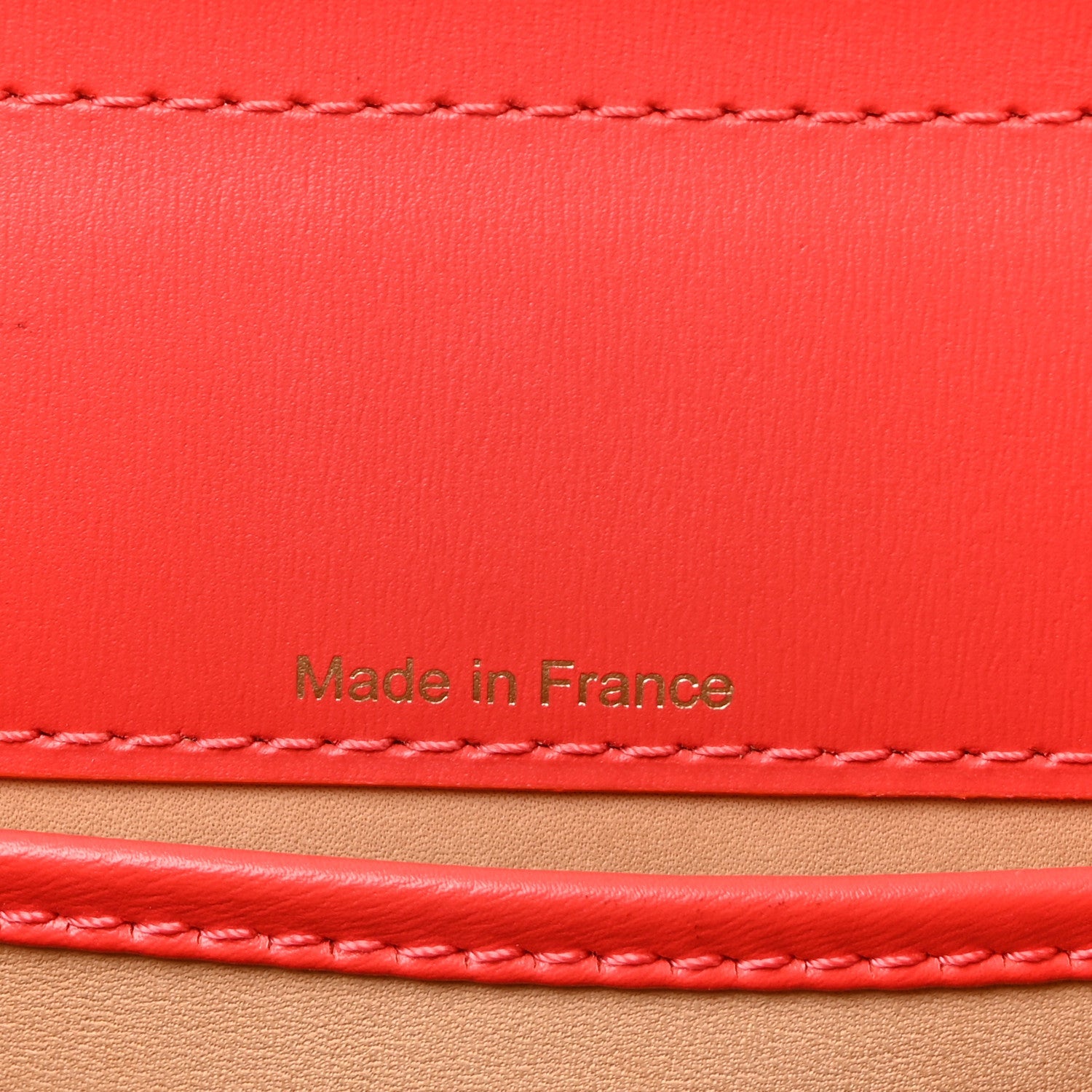DELVAUX TEMPETE BRILLIANT MINI SHOULDER BAG CORAL BOX CALFSKIN GOLD HARDWARE