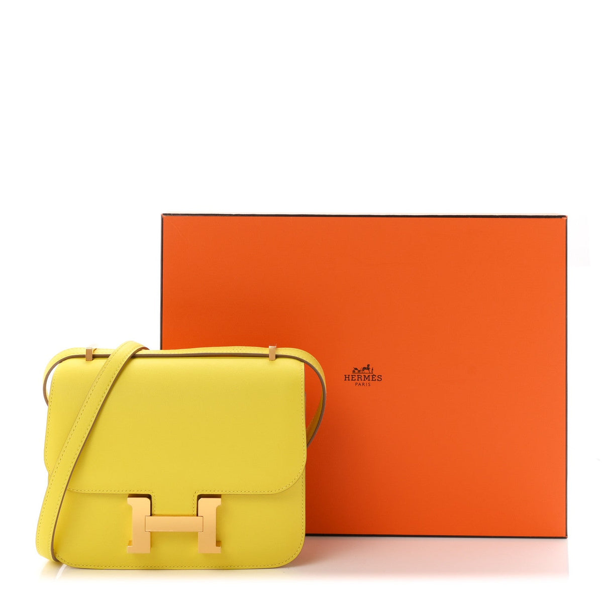 エルメス ミニコンスタンス 18 Lime スイフト ゴールド金具 HERMES MINI CONSTANCE 18 LIME SWIFT GOLD HARDWARE