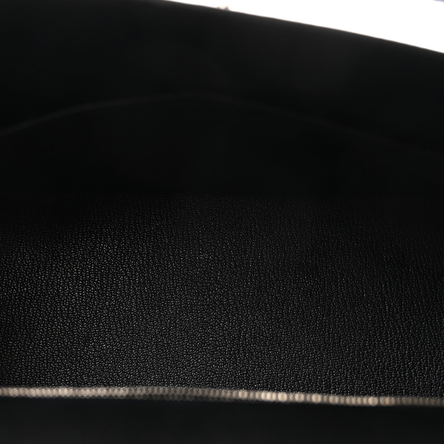 エルメス ケリー 28 外縫い Black エプソン シルバー金具 HERMES KELLY 28 SELLIER BLACK EPSOM SILVER HARDWARE