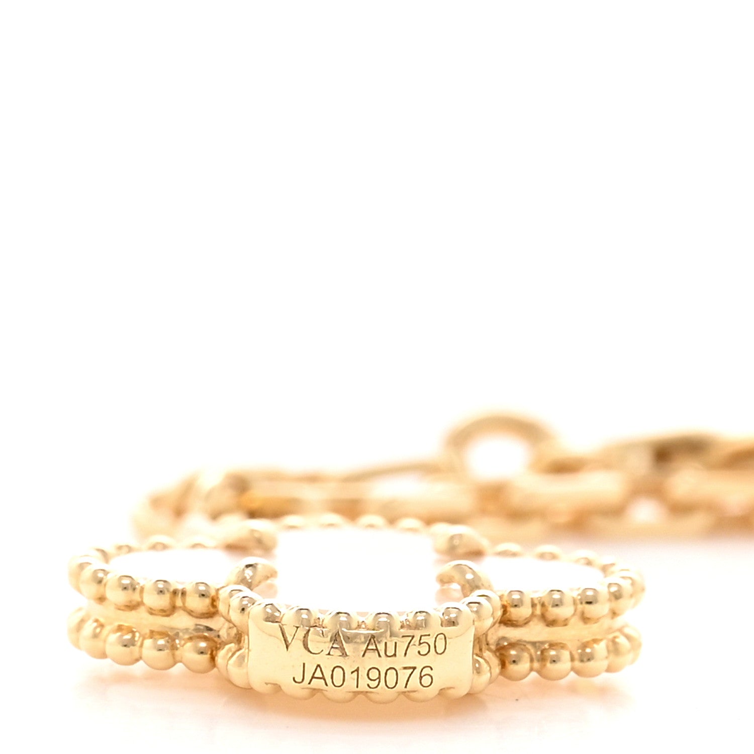 ヴァンクリーフ&アーペル マジックアルハンブラ 6モチーフ ネックレス マルチカラー 18K イエローゴールド VAN CLEEF & ARPELS MAGIC ALHAMBRA 6 MOTIFS NECKLACE MULTICOLOR 18K YELLOW GOLD