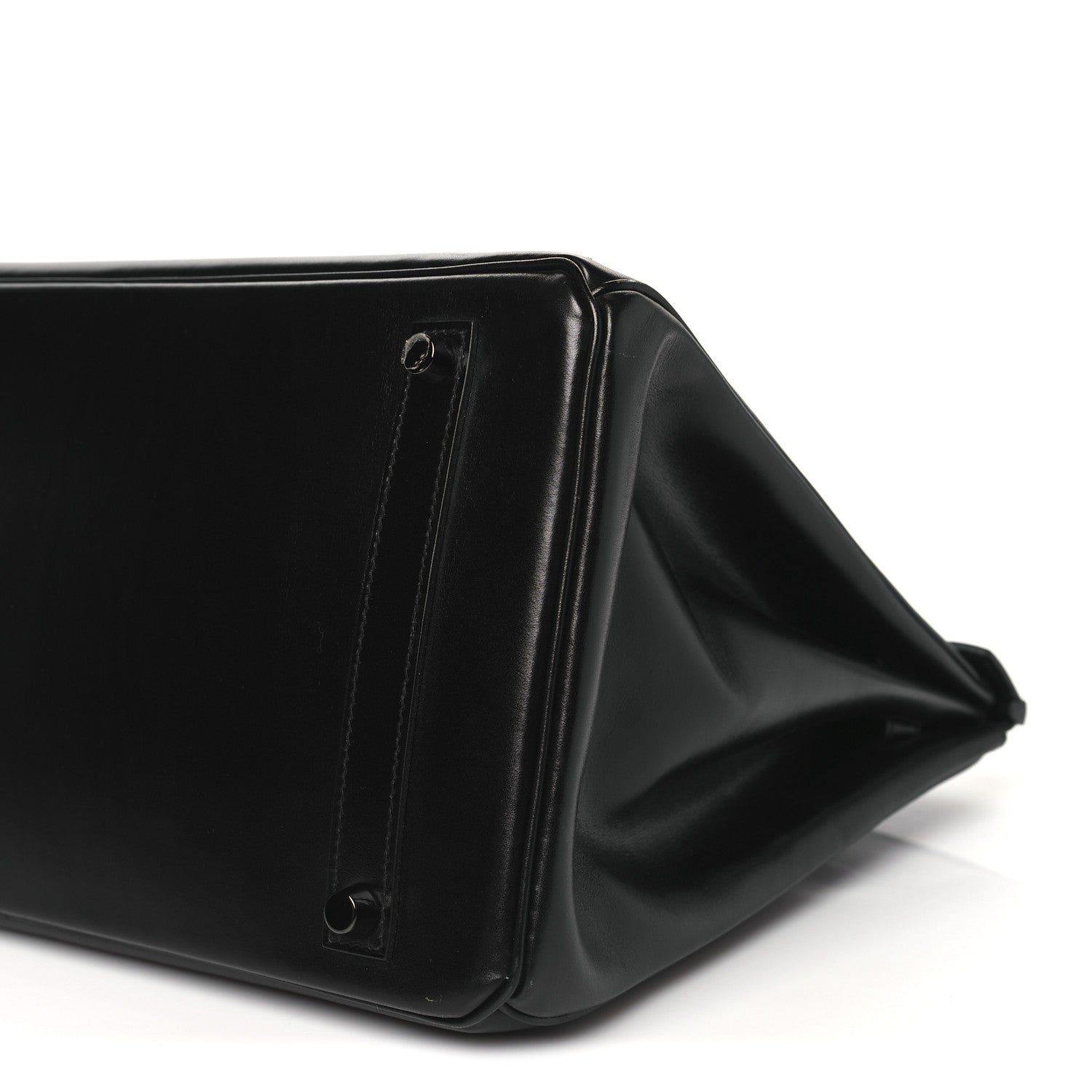 HERMES BIRKIN 35 SO-BLACK BOX CALFSKIN BLACK HARDWARE