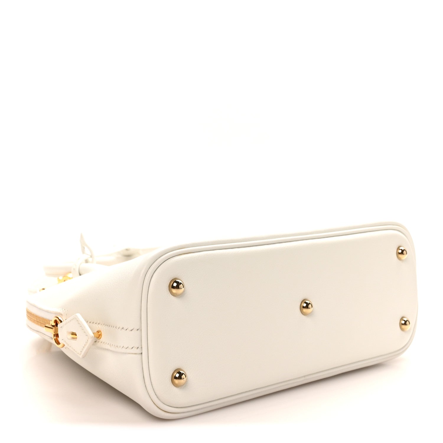 HERMES BOLIDE 1923 25 NEW WHITE EVERCOLOR SILVER HARDWARE