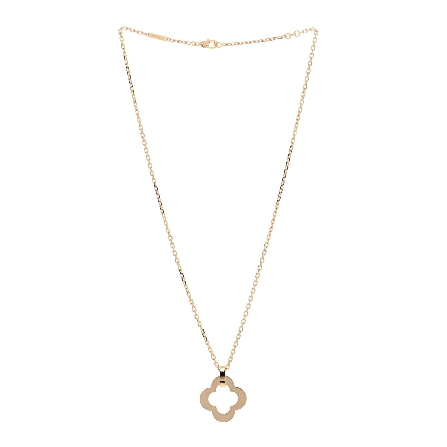 ヴァンクリーフ&アーペル アルハンブラ ペンダントネックレス 18K イエローゴールド VAN CLEEF & ARPELS ALHAMBRA PENDANT NECKLACE 18K YELLOW GOLD
