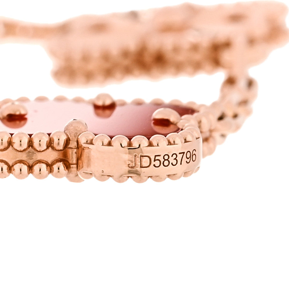 ヴァンクリーフ&アーペル ヴィンテージアルハンブラ 5モチーフ ブレスレット マルチカラー 18K ローズゴールド VAN CLEEF & ARPELS VINTAGE ALHAMBRA 5 MOTIFS BRACELET MULTICOLOR 18K ROSE GOLD