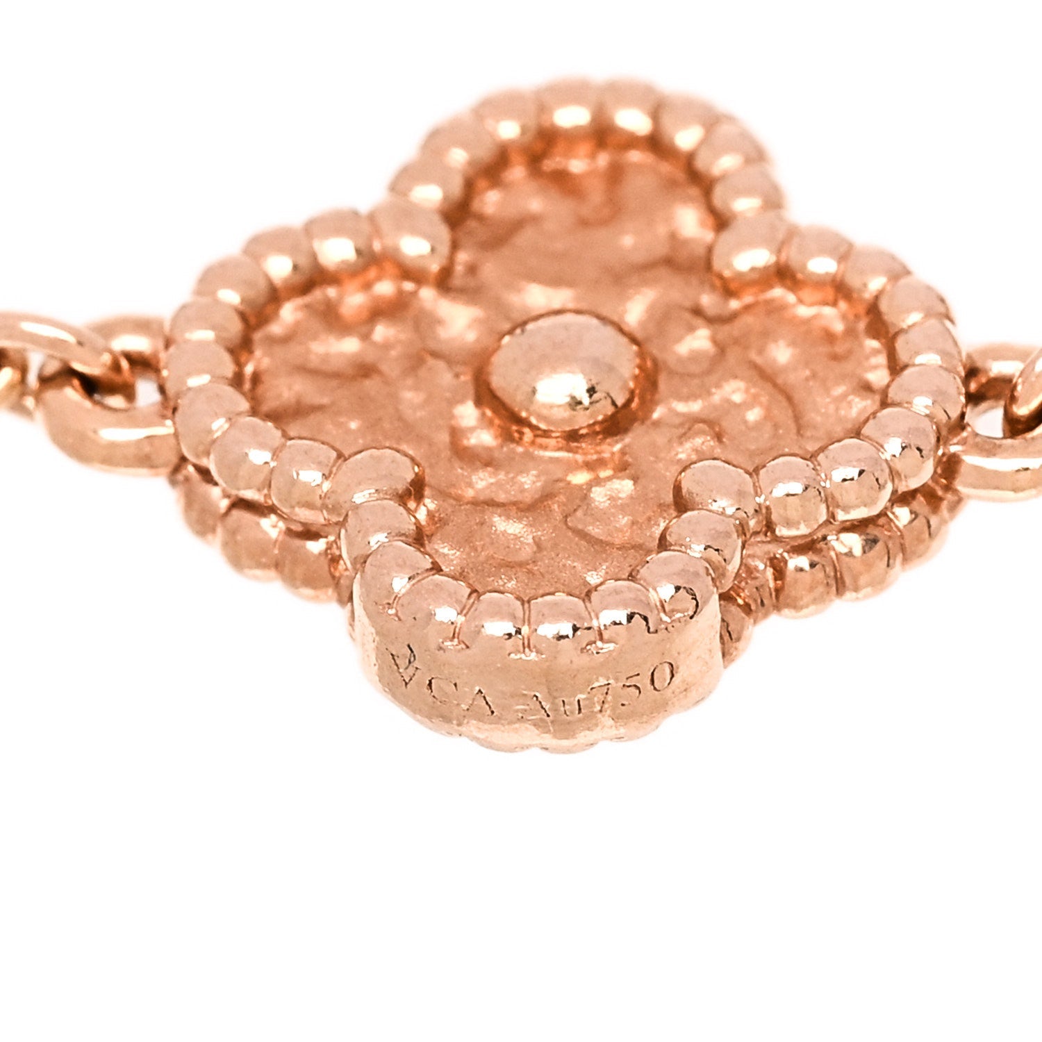 ヴァンクリーフ&アーペル スウィートアルハンブラ 6モチーフ ブレスレット 18K ローズゴールド VAN CLEEF & ARPELS SWEET ALHAMBRA 6 MOTIFS BRACELET 18K ROSE GOLD