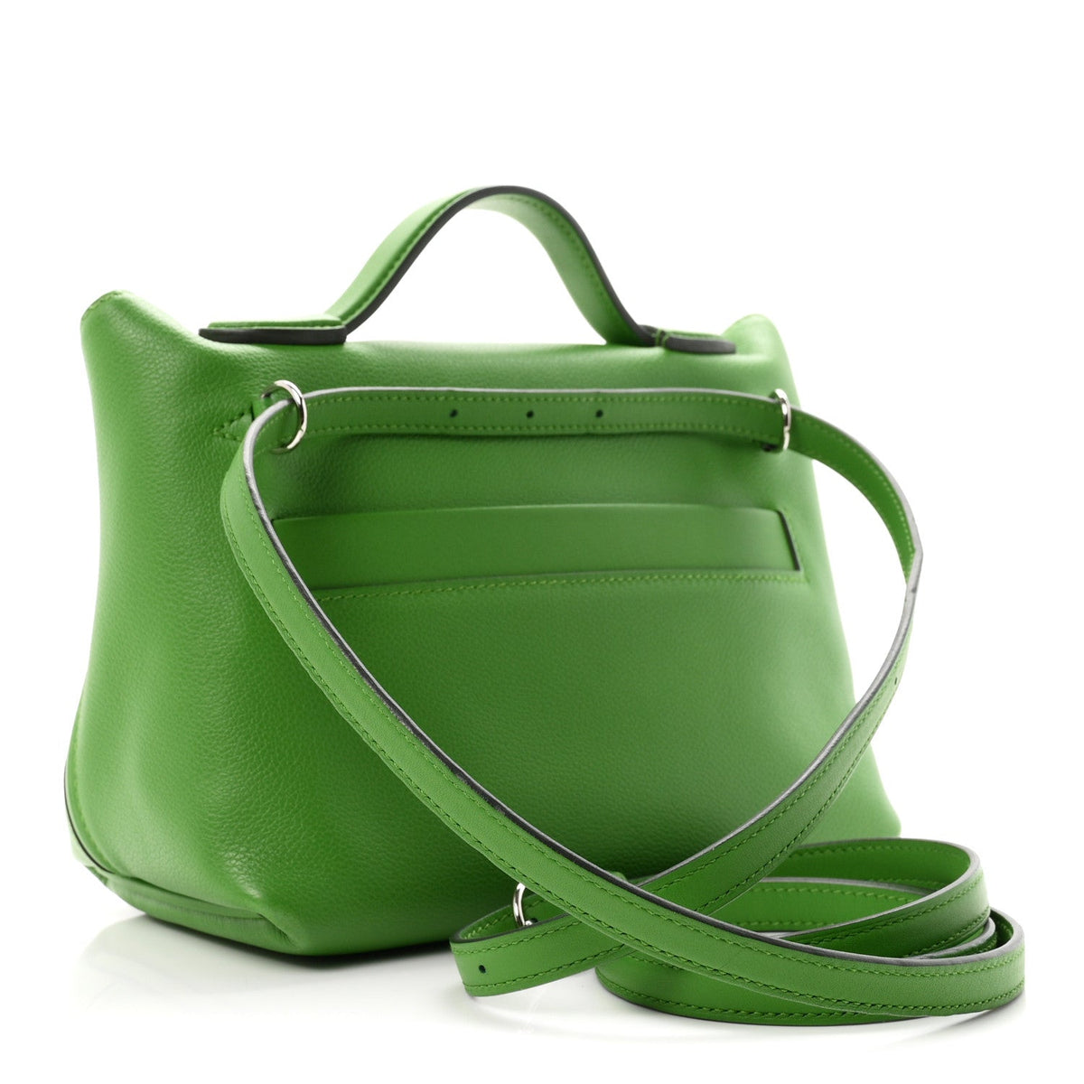 エルメス 24/24 ミニヴァンキャトル 21 Vert Yucca エバーカラー / スイフト シルバー金具 HERMES 24/24 21 VERT YUCCA EVERCOLOR / SWIFT SILVER HARDWARE