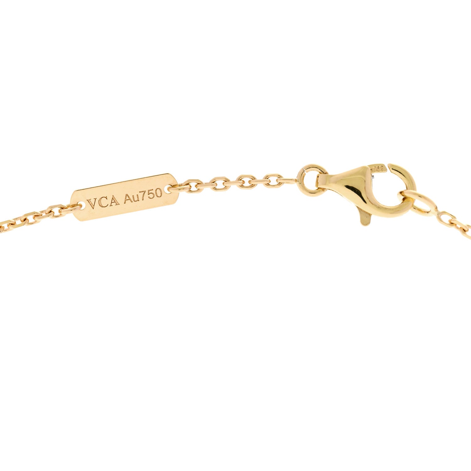 ヴァンクリーフ&アーペル ヴィンテージアルハンブラ ペンダントネックレス マザーオブパール 18K イエローゴールド VAN CLEEF & ARPELS VINTAGE ALHAMBRA PENDANT NECKLACE MOTHER OF PEARL 18K YELLOW GOLD