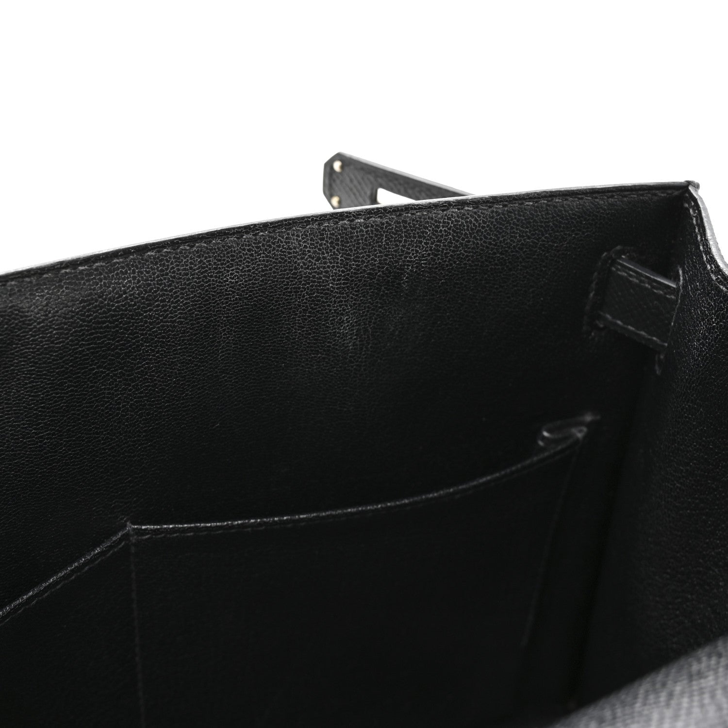 エルメス ケリー 28 外縫い Black エプソン シルバー金具 HERMES KELLY 28 SELLIER BLACK EPSOM SILVER HARDWARE