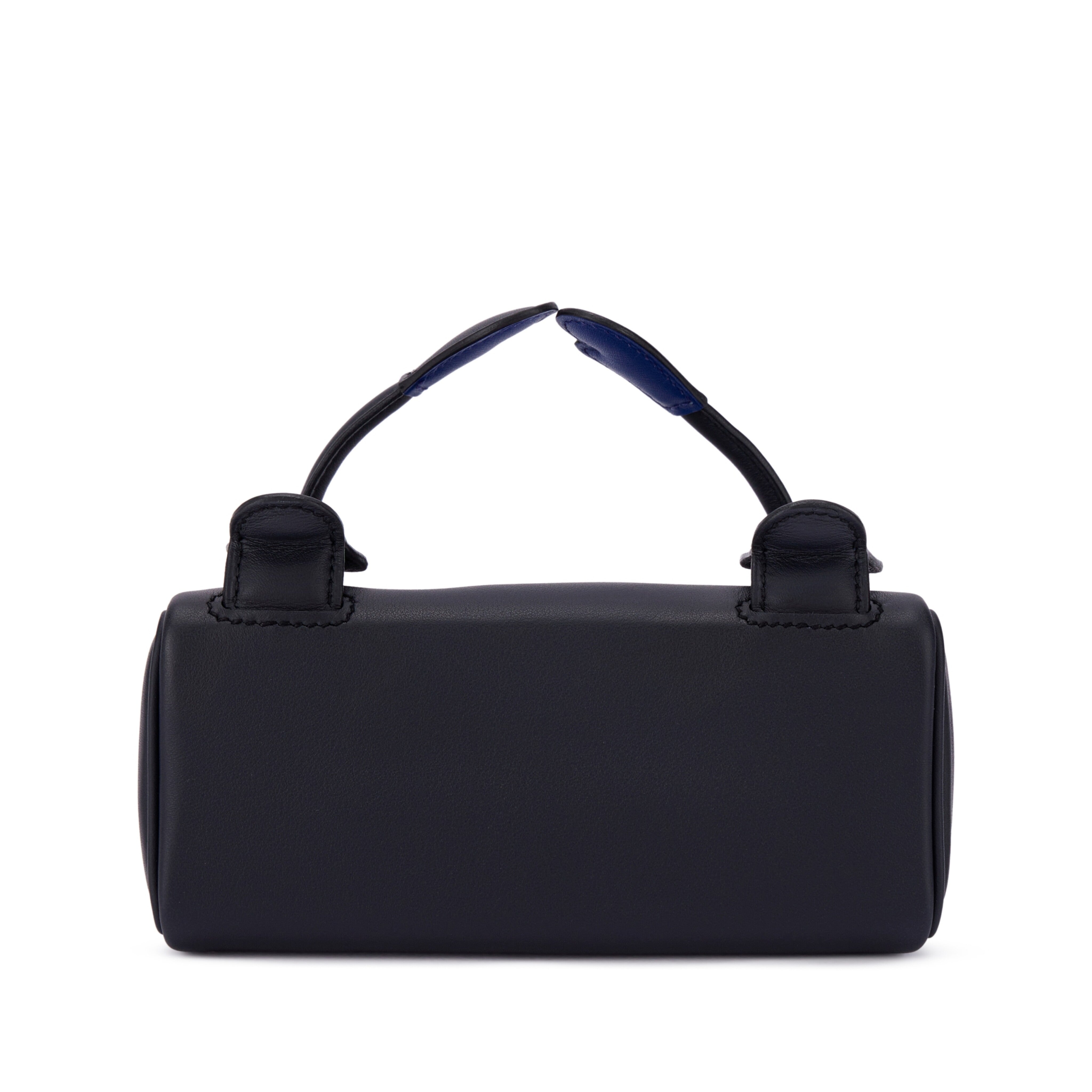 HERMES KELLY DOLL 16 QUELLE IDOLE BLEU INDIGO BLEU ROYAL SWIFT SILVER HARDWARE