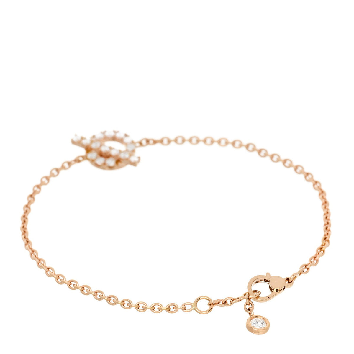 エルメス フィネス ブレスレット 18K ローズゴールド ダイヤモンド HERMES FINESSE BRACELET 18K ROSE GOLD DIAMOND